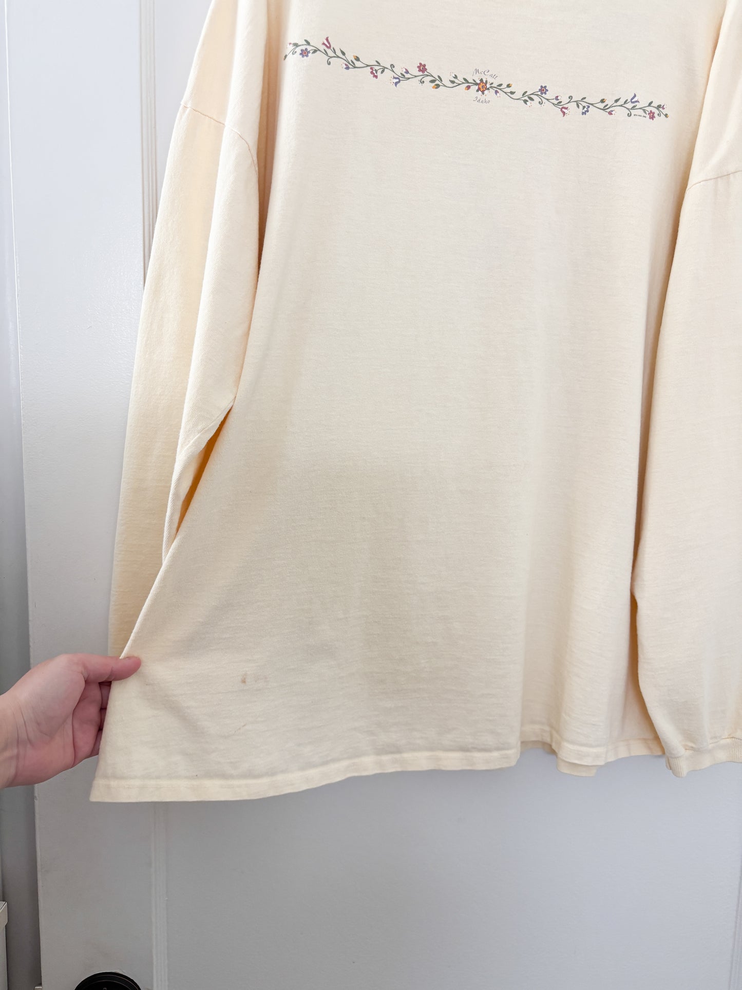 Vintage Floral Pullover (XL)