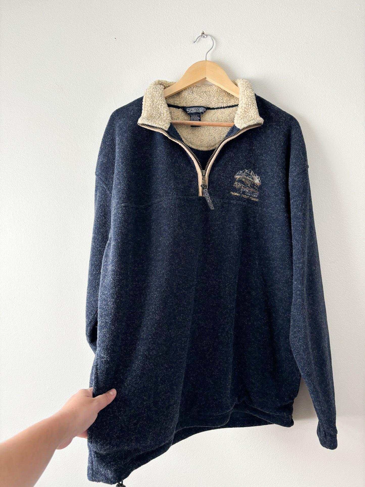 Vintage Fishing quarter zip