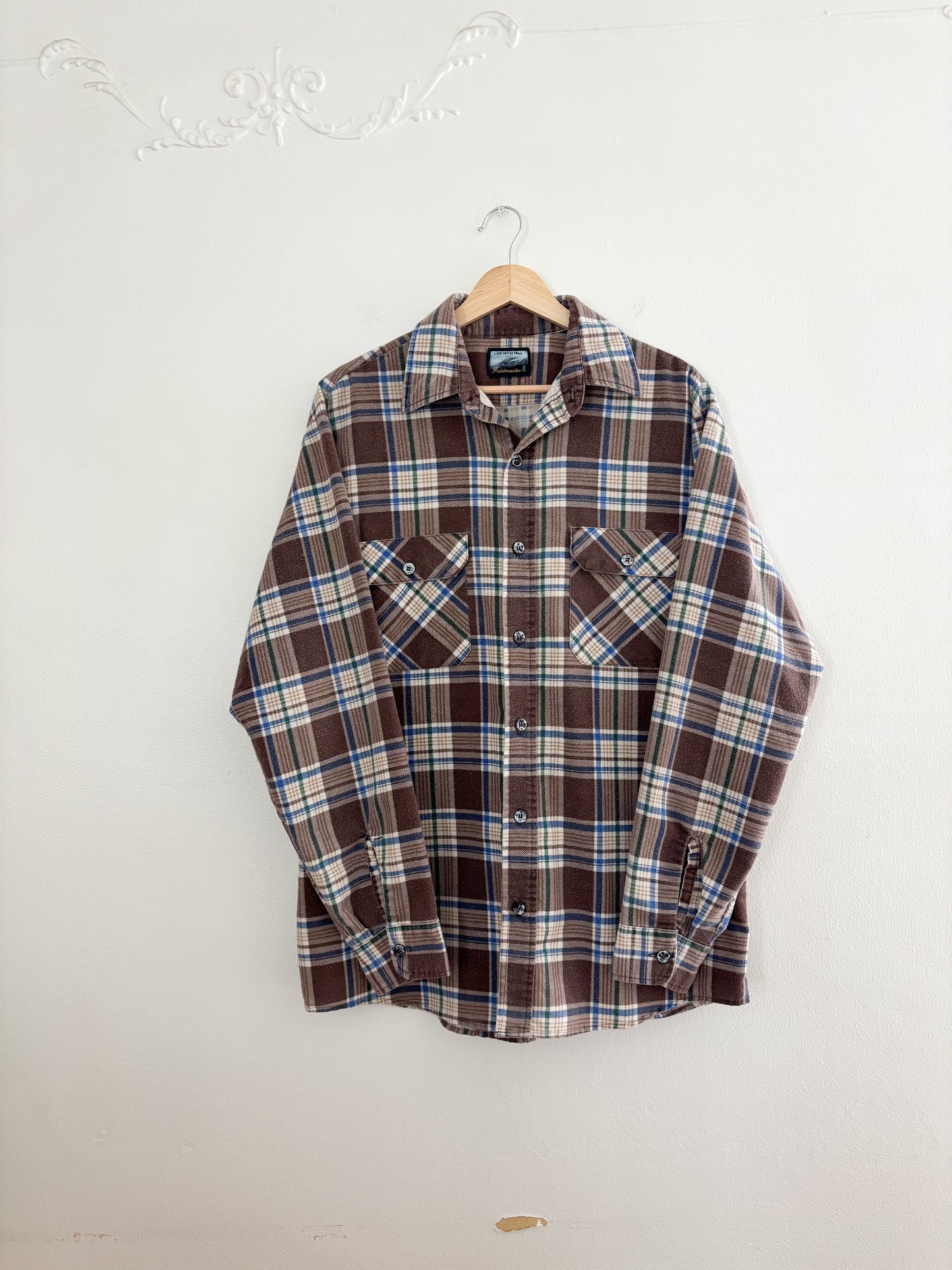Vintage Fieldmaster Plaid Flannel (L)