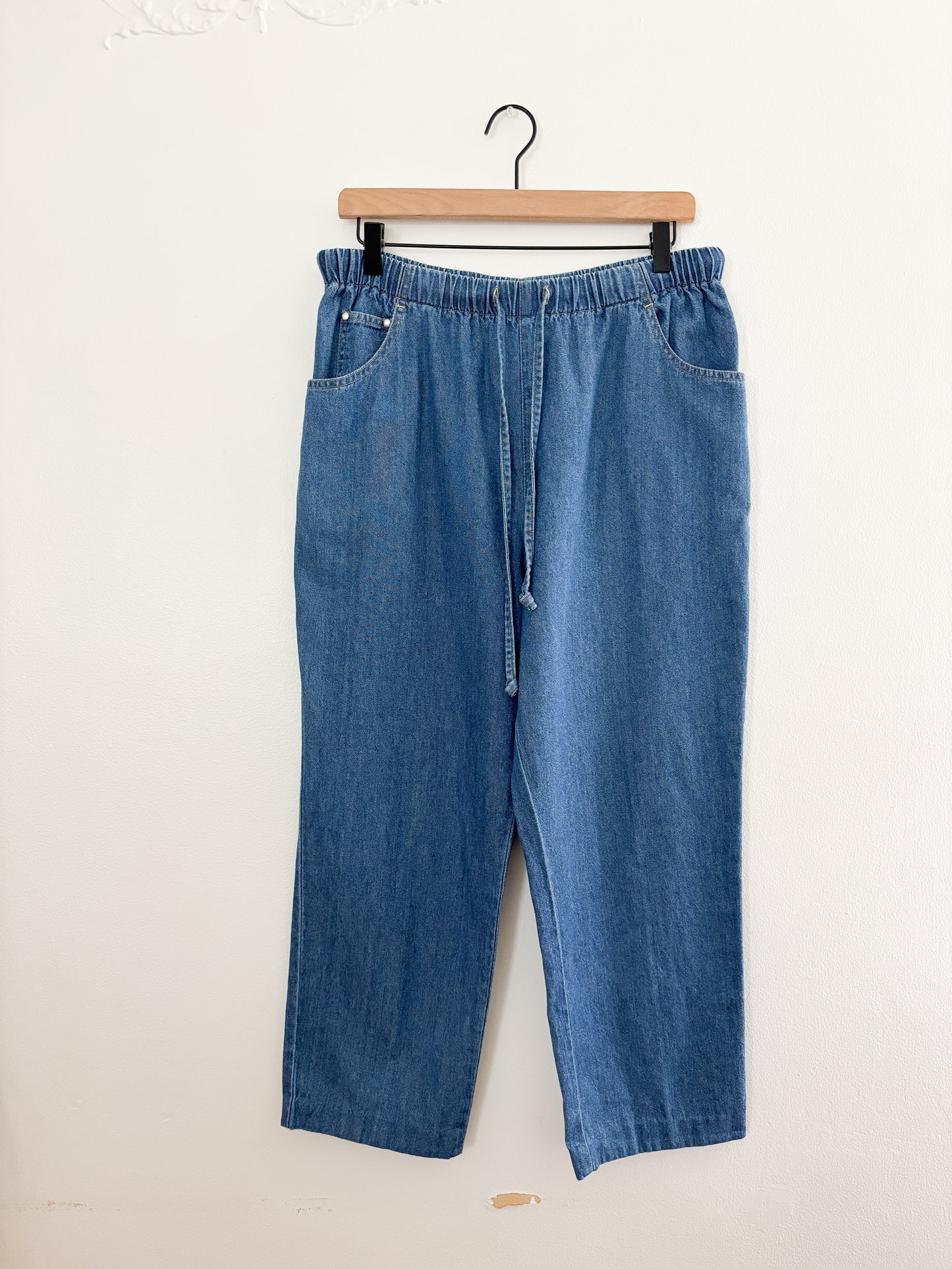 Vintage easy tie pants (M)