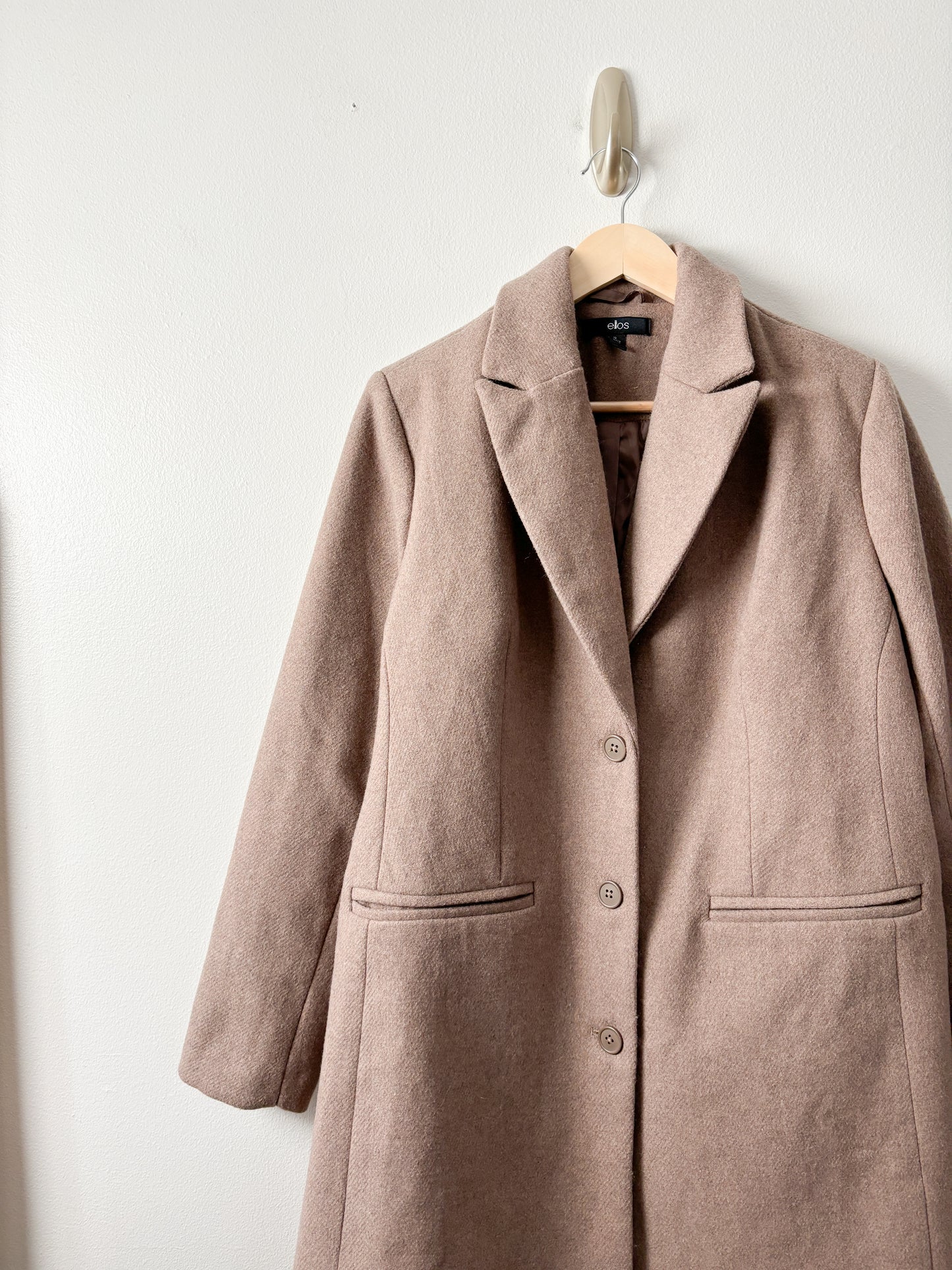 Ellos Brown Coat (M/L)