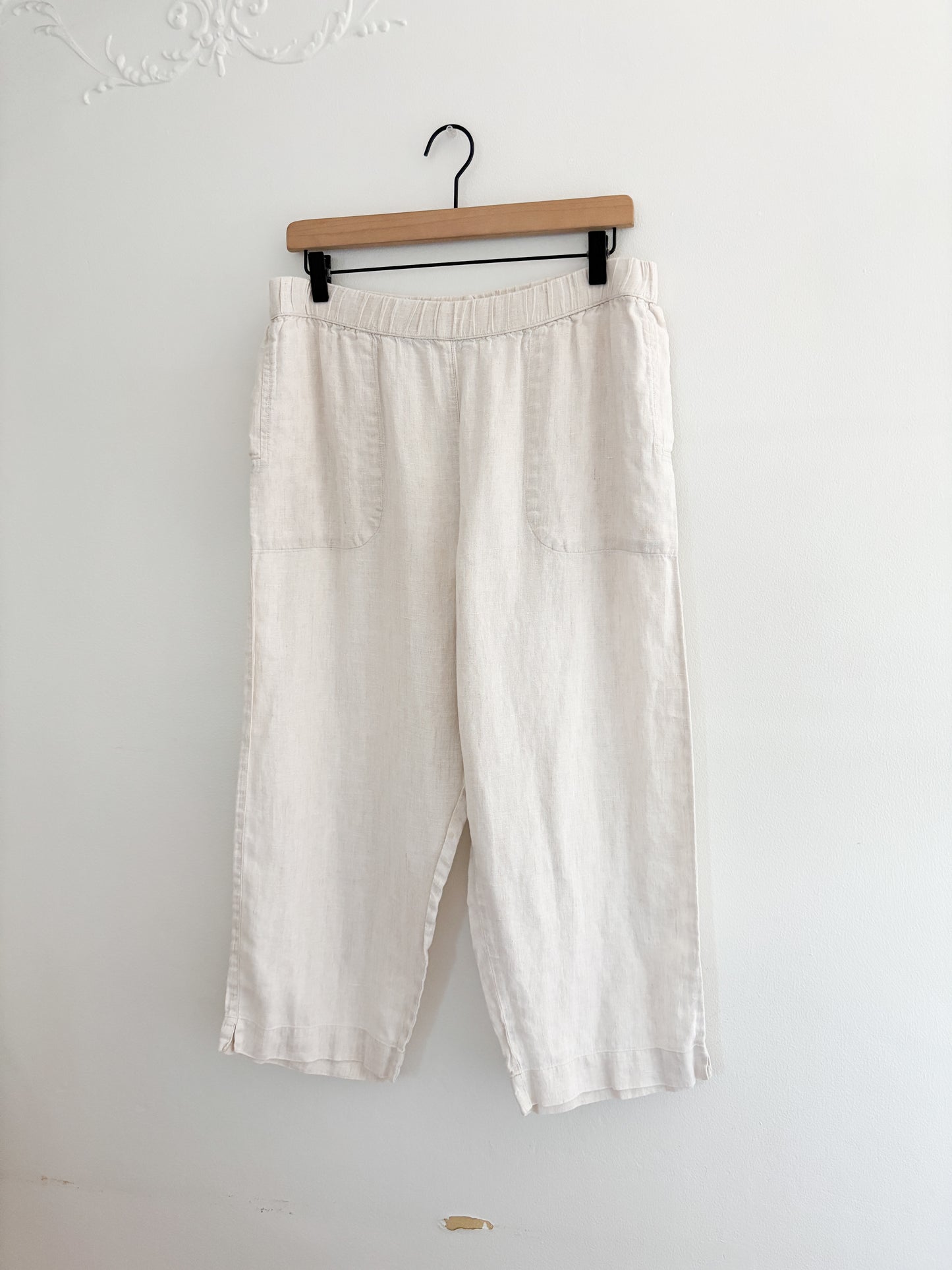Linen Blend Easy pants