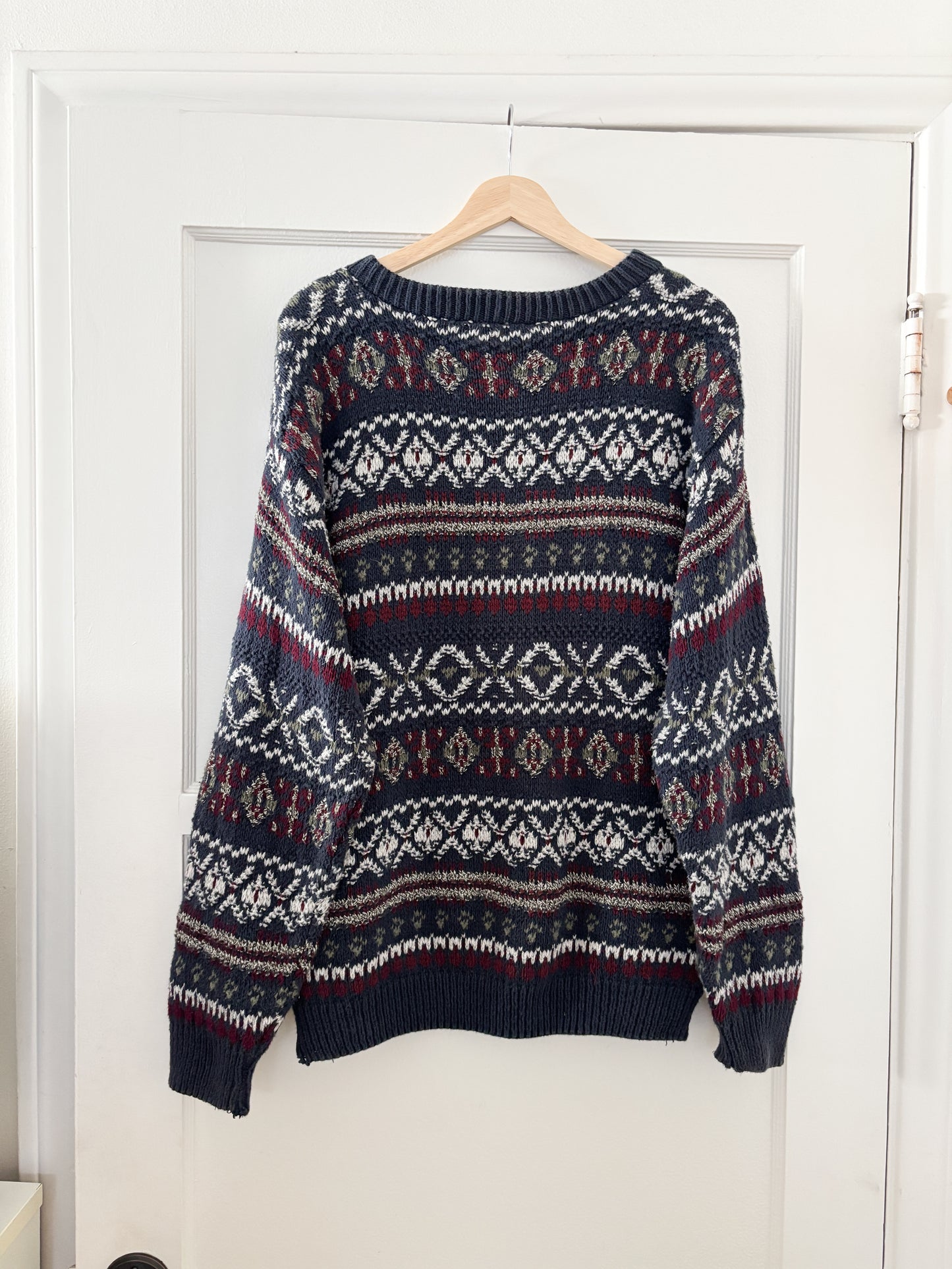 Vintage Bill Bless Patterned Knit (M/L)
