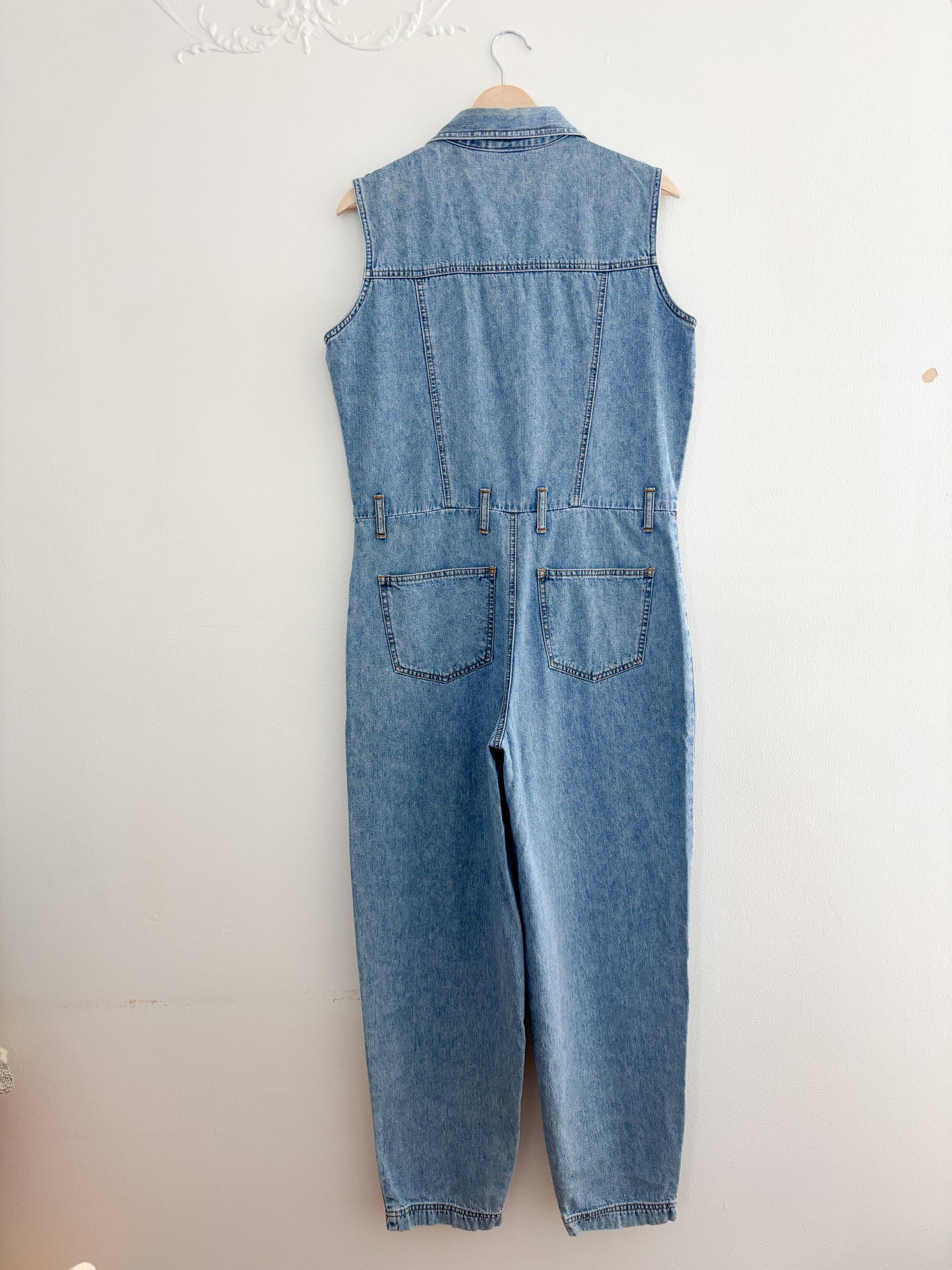 Vintage Denim Jumpsuit (M)