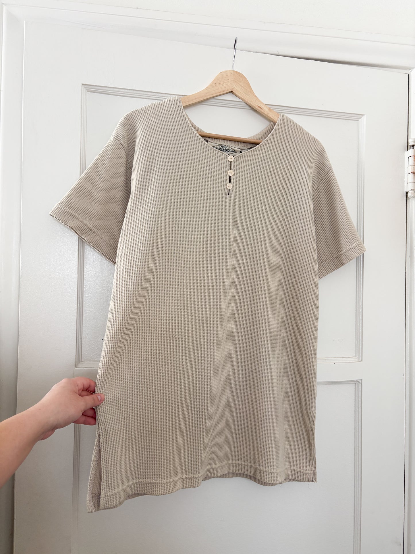 Vintage Waffle tee (S)