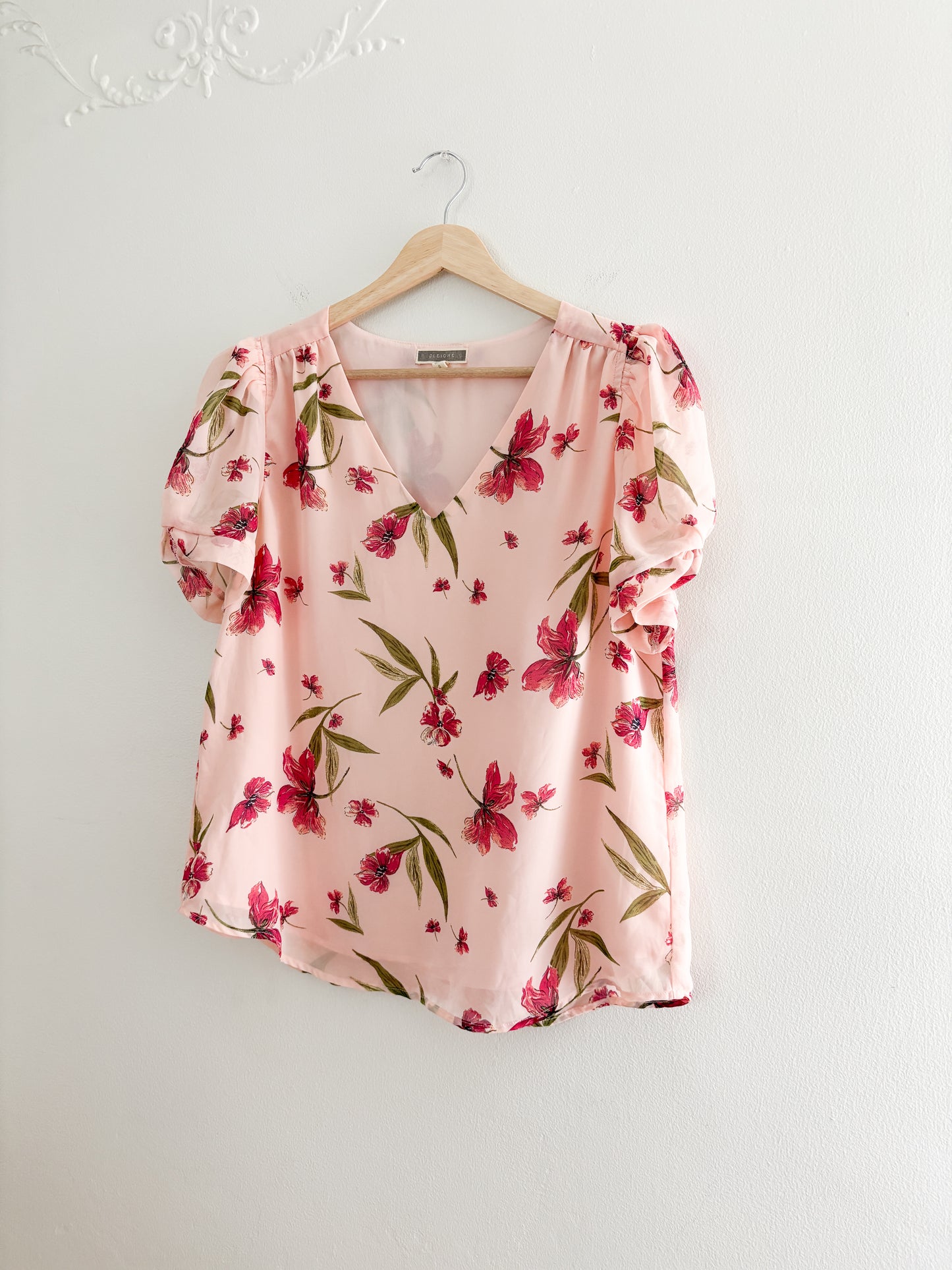 Pleione Floral Blouse (S)