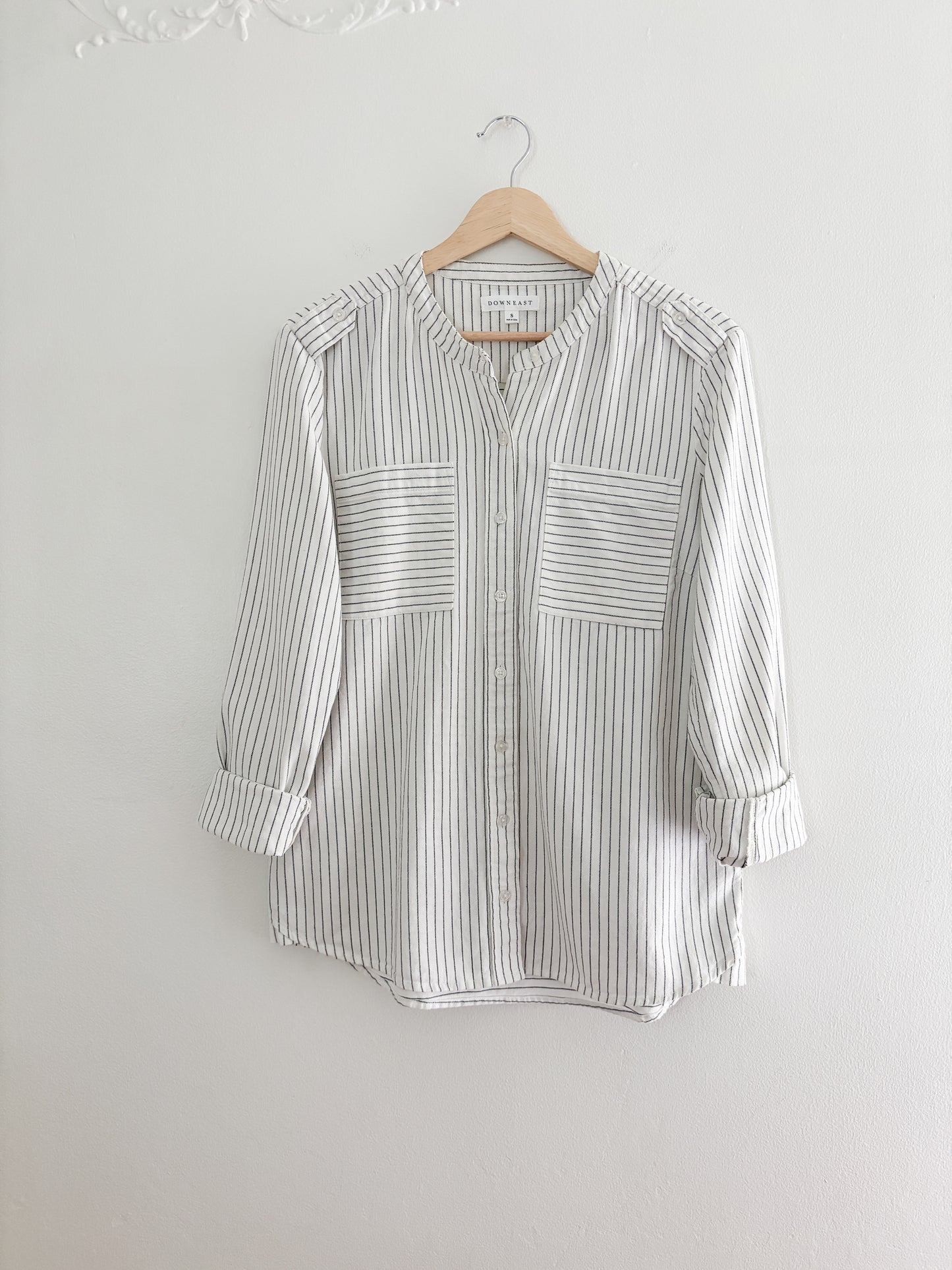 Downeast Striped button down (S)