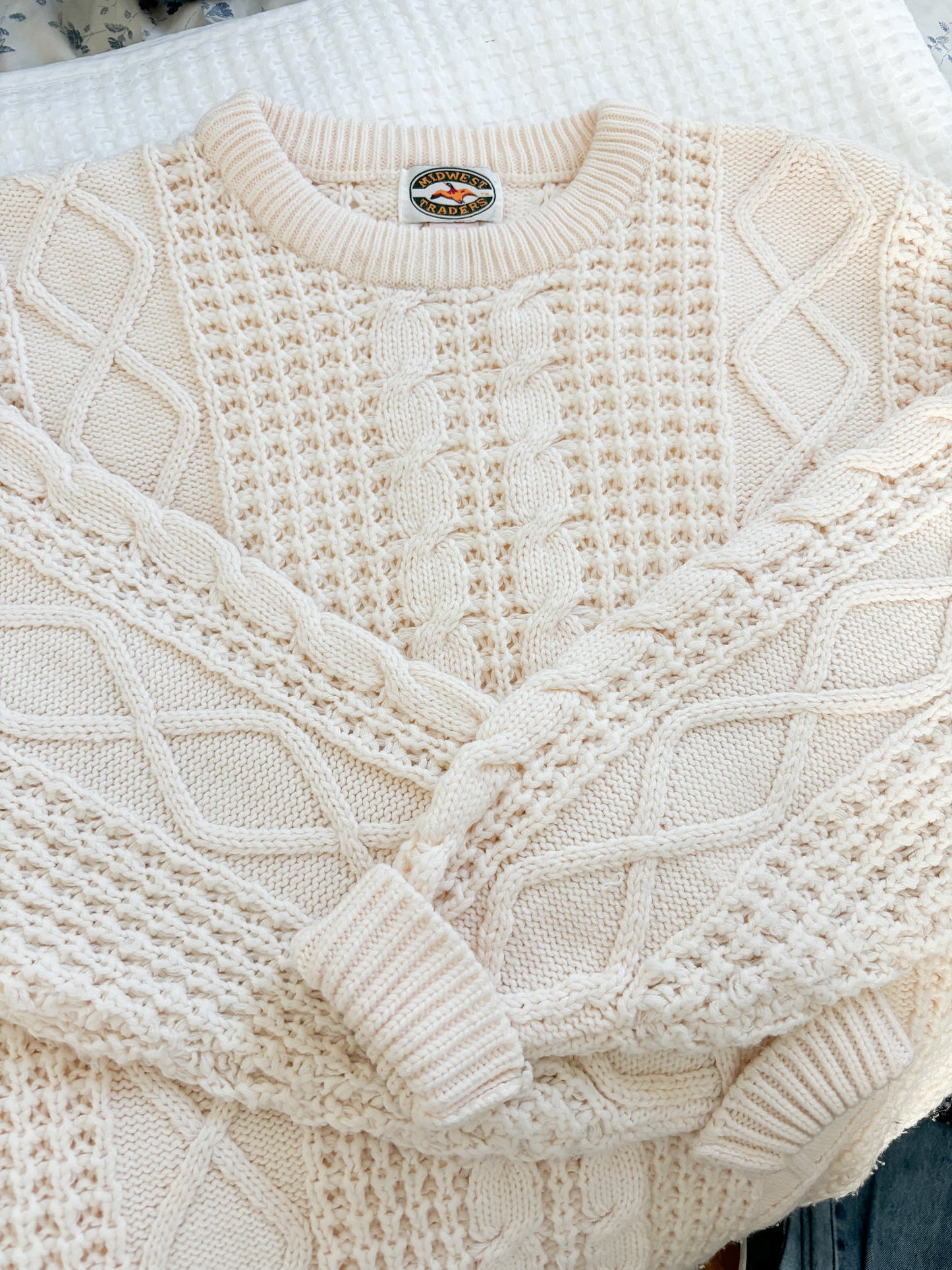 Vintage Cableknit Sweater
