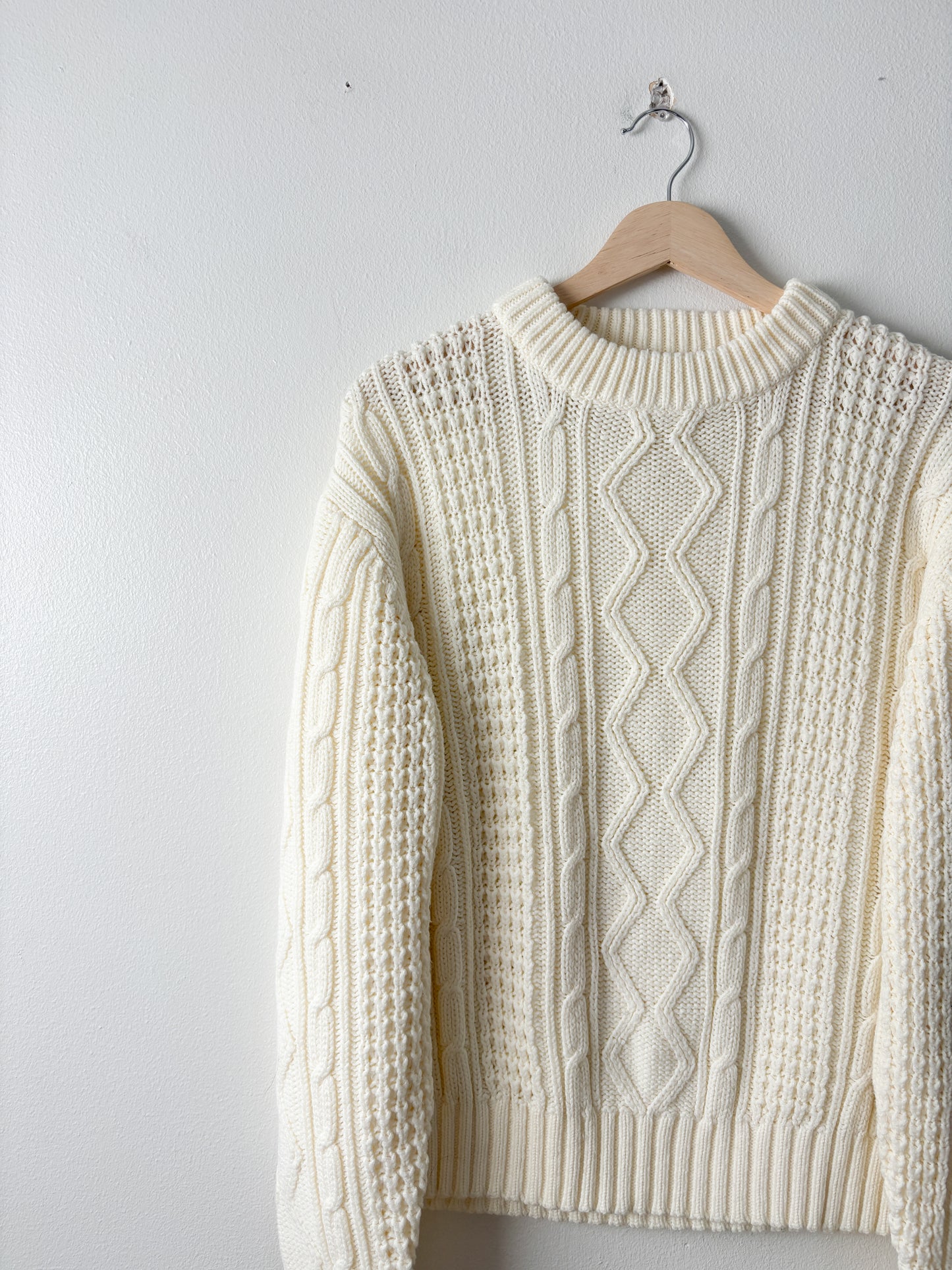 Vintage Cable knit sweater