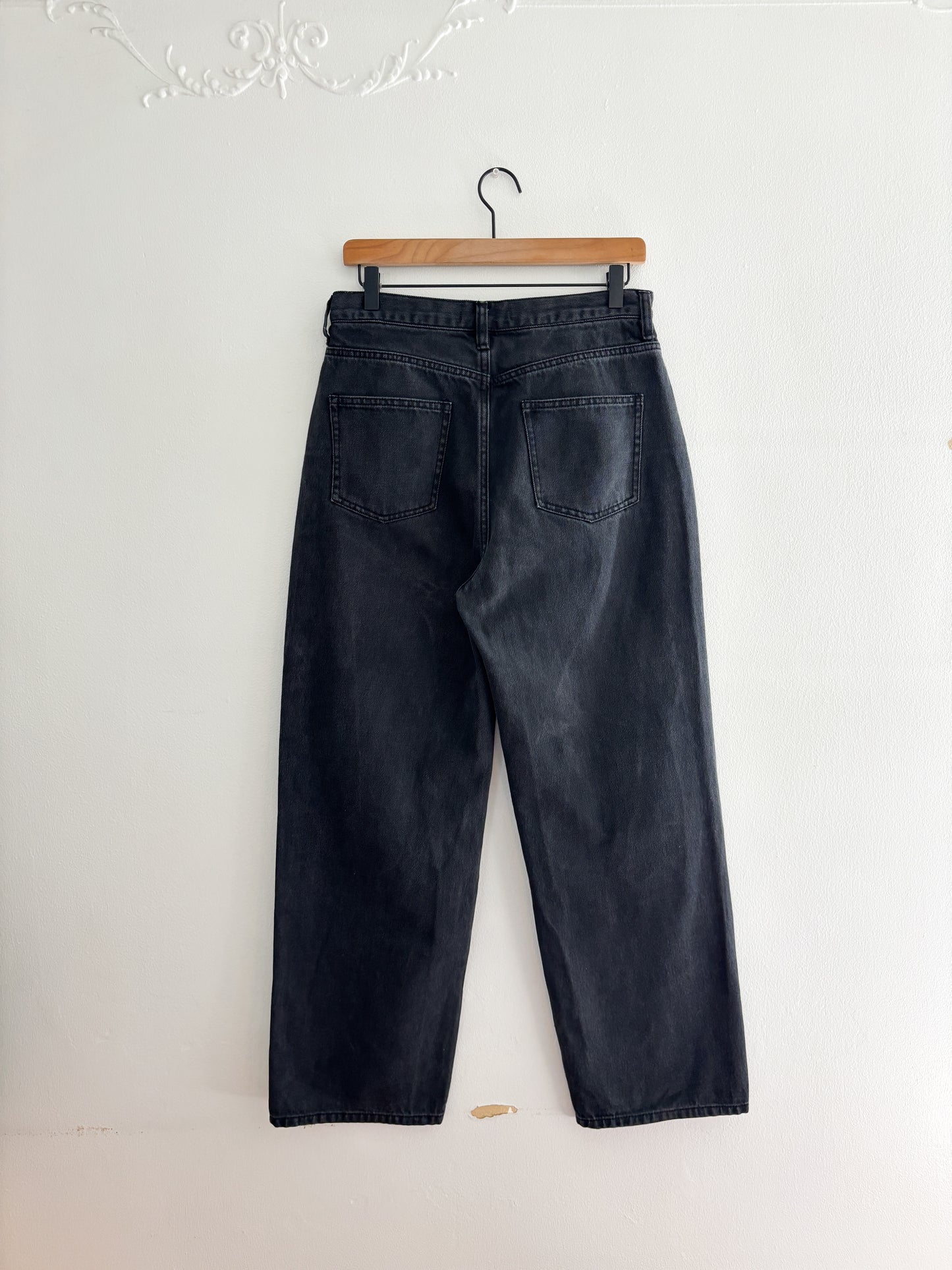 Oak + Fort Black Jeans (30)