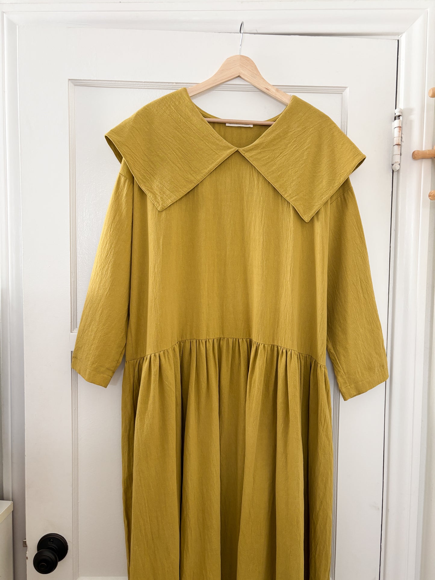 April Meets October Collared Dress (OS)