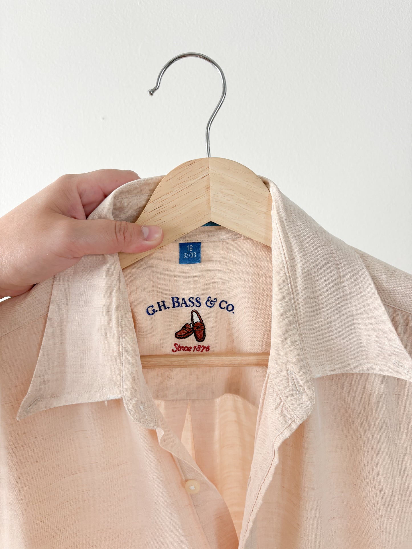 Vintage G.H Bass & Co Button up