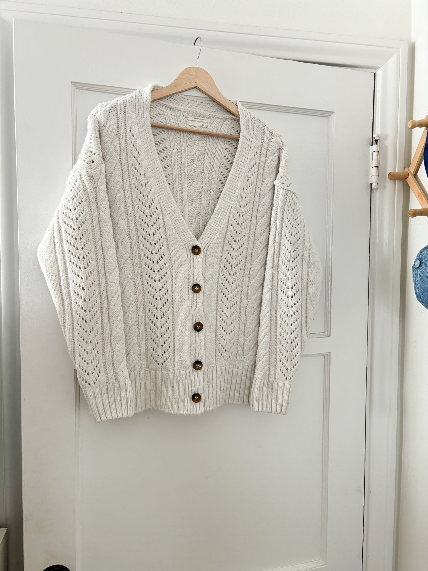 Anthropologie Cable Knit Cardigan (S)