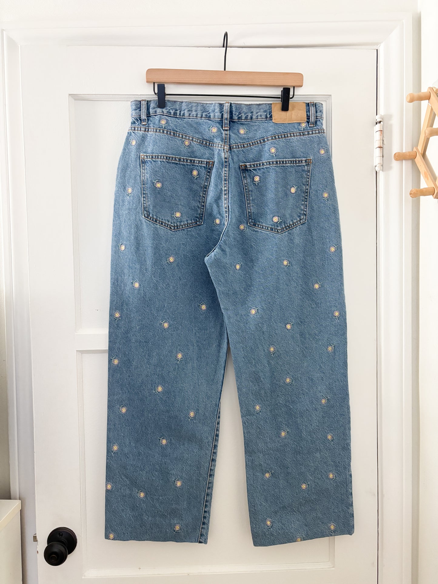 Cotton On Floral “Loose Straight” Jeans