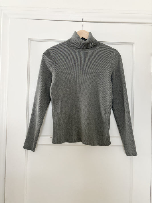 Vintage Ralph Lauren ribbed turtleneck (S)