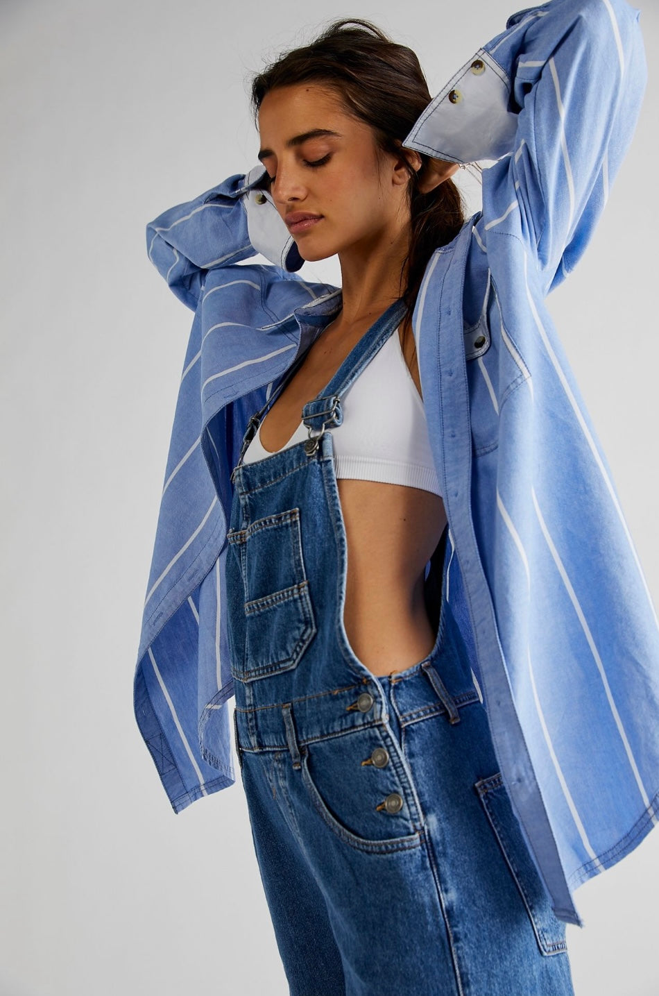 Free People Ziggy Overalls (L)