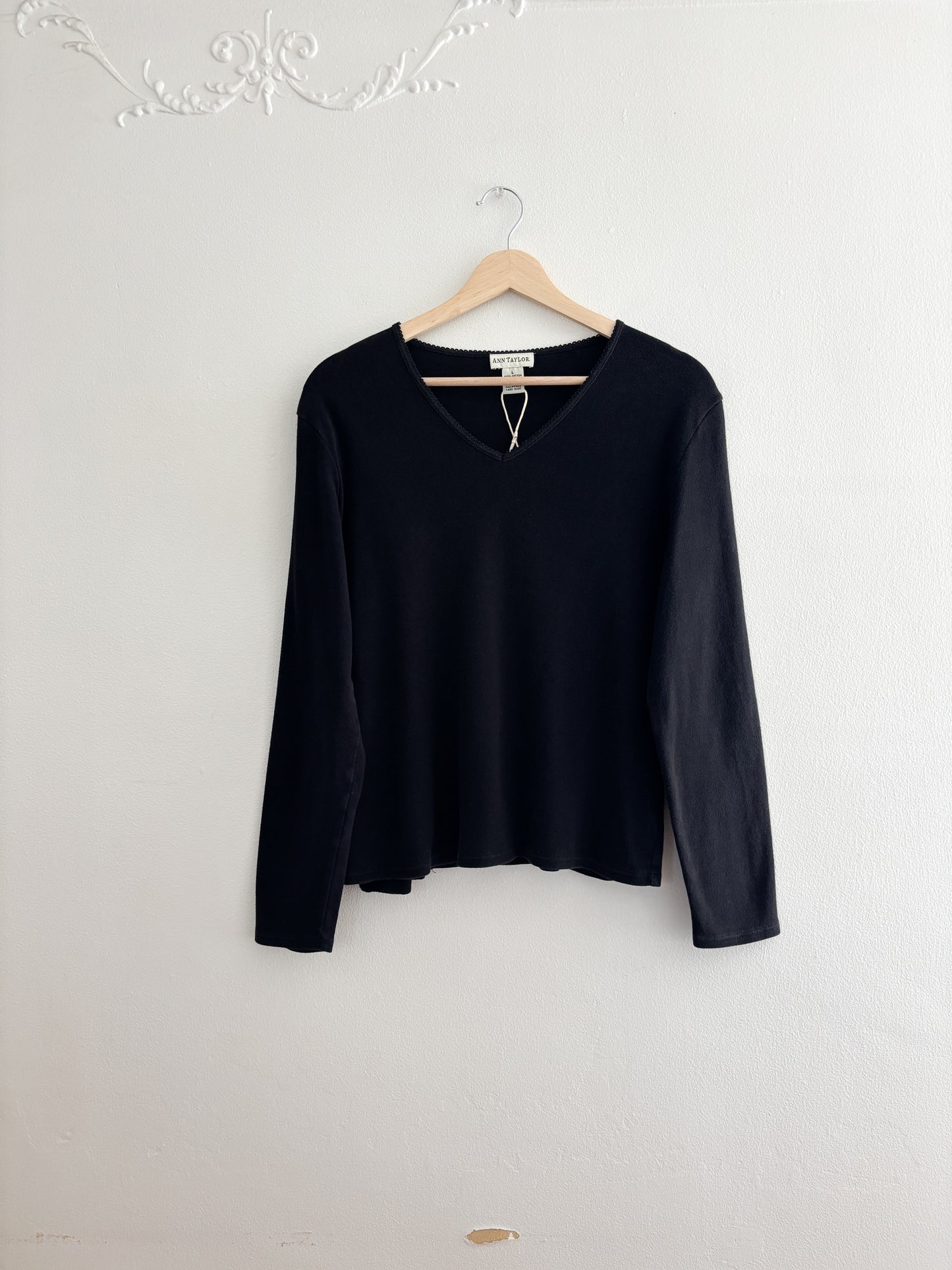 Vintage Ann Taylor Black Long sleeve (L)