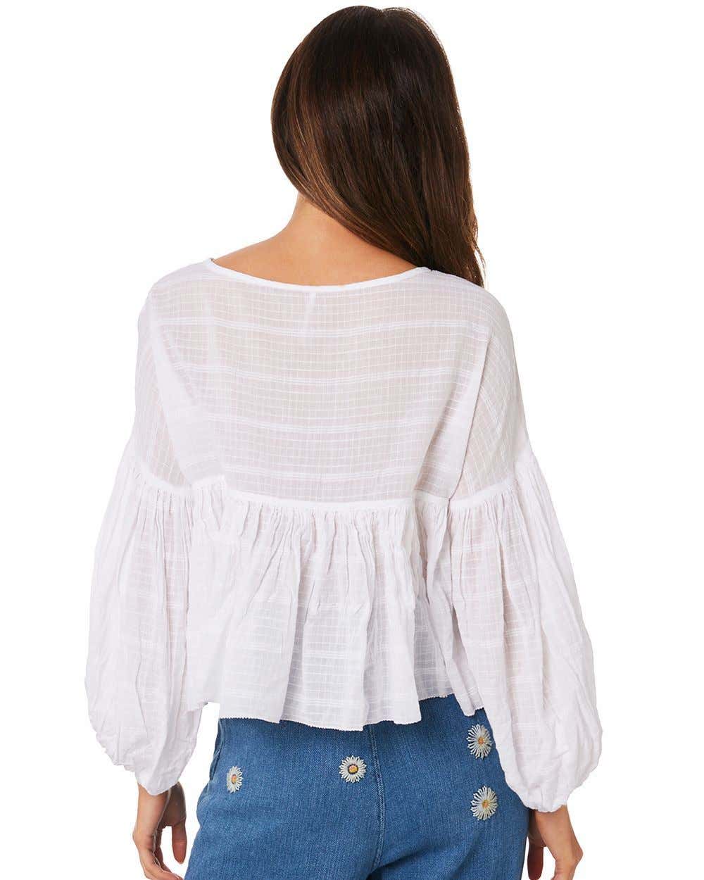 Free People Beaumont Mews Blouse