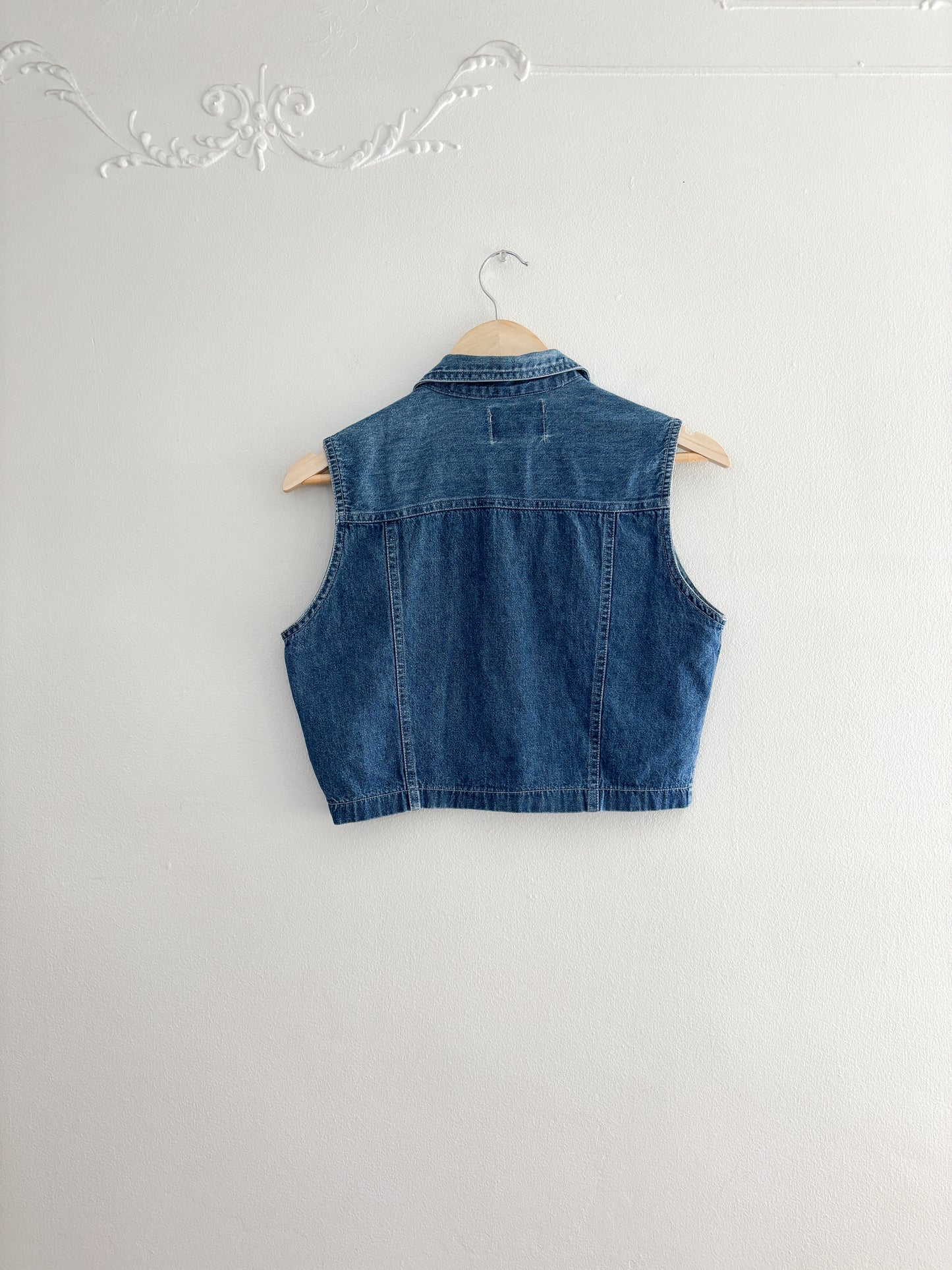 Vintage Denim Vest (M)