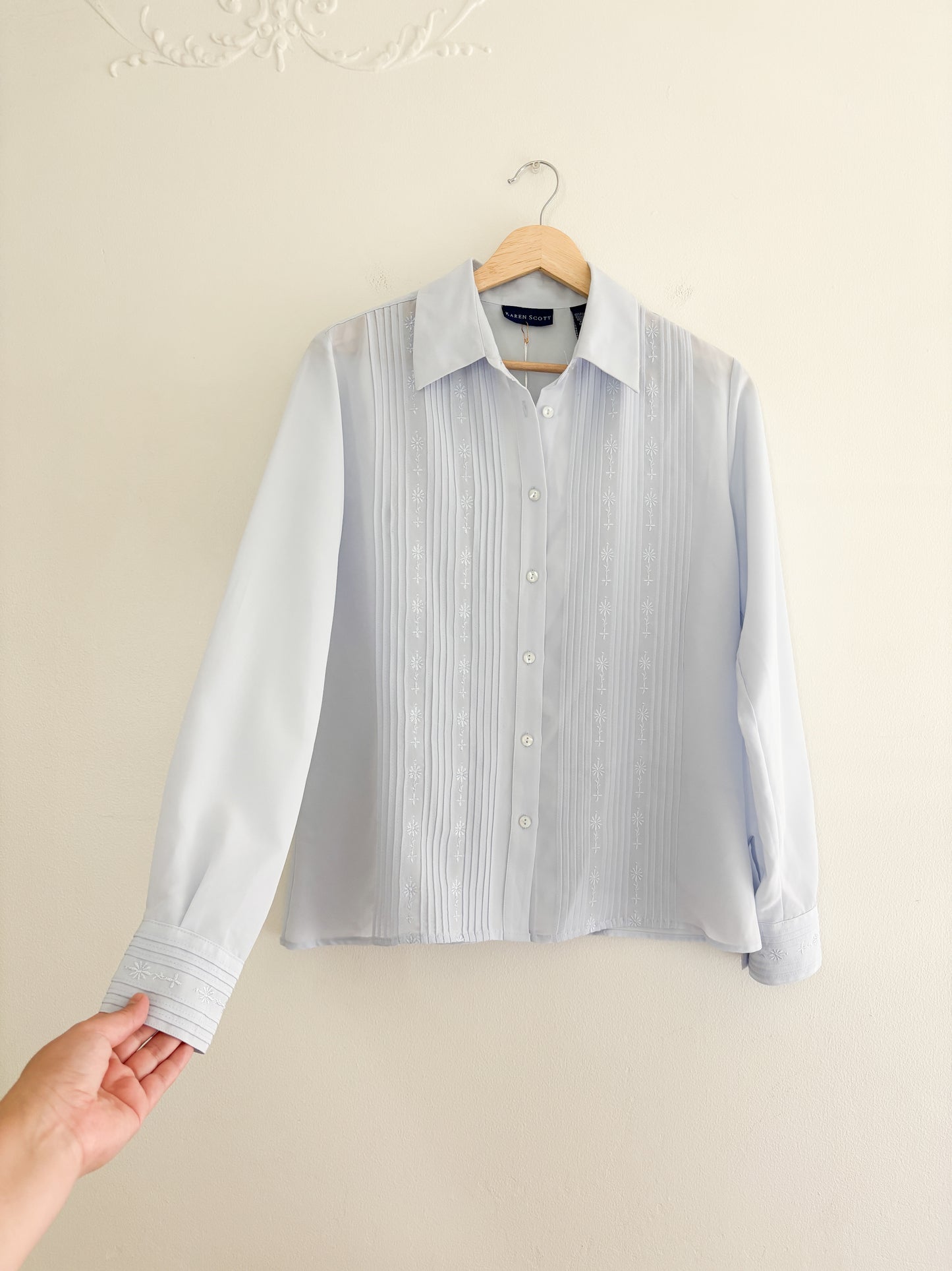 Karen Scott Button Up (S)