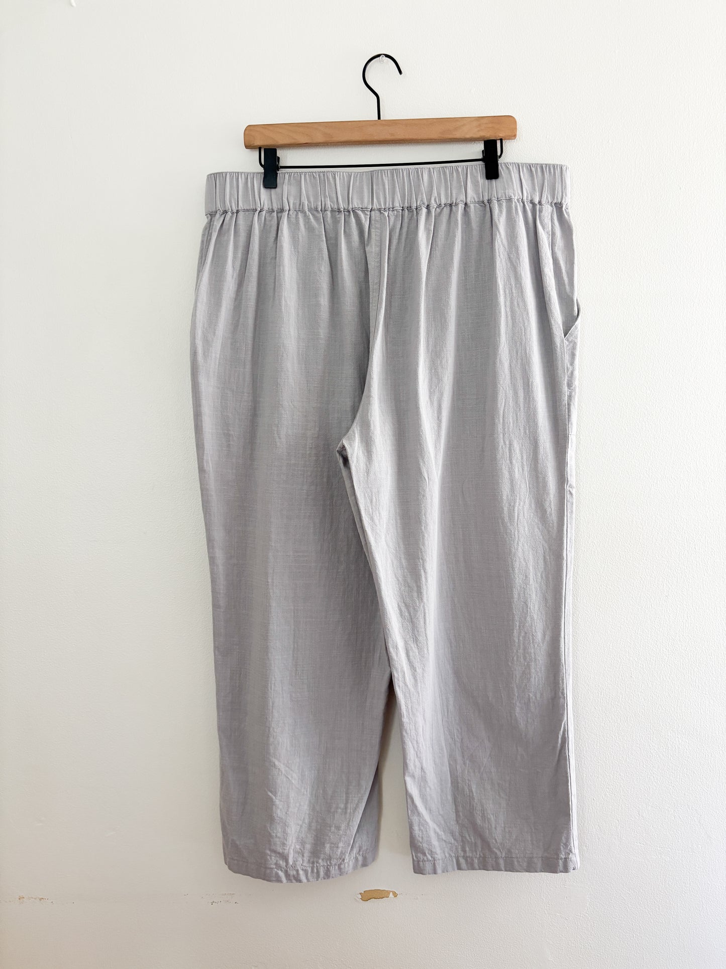 Cotton Blend Easy pants (XL)