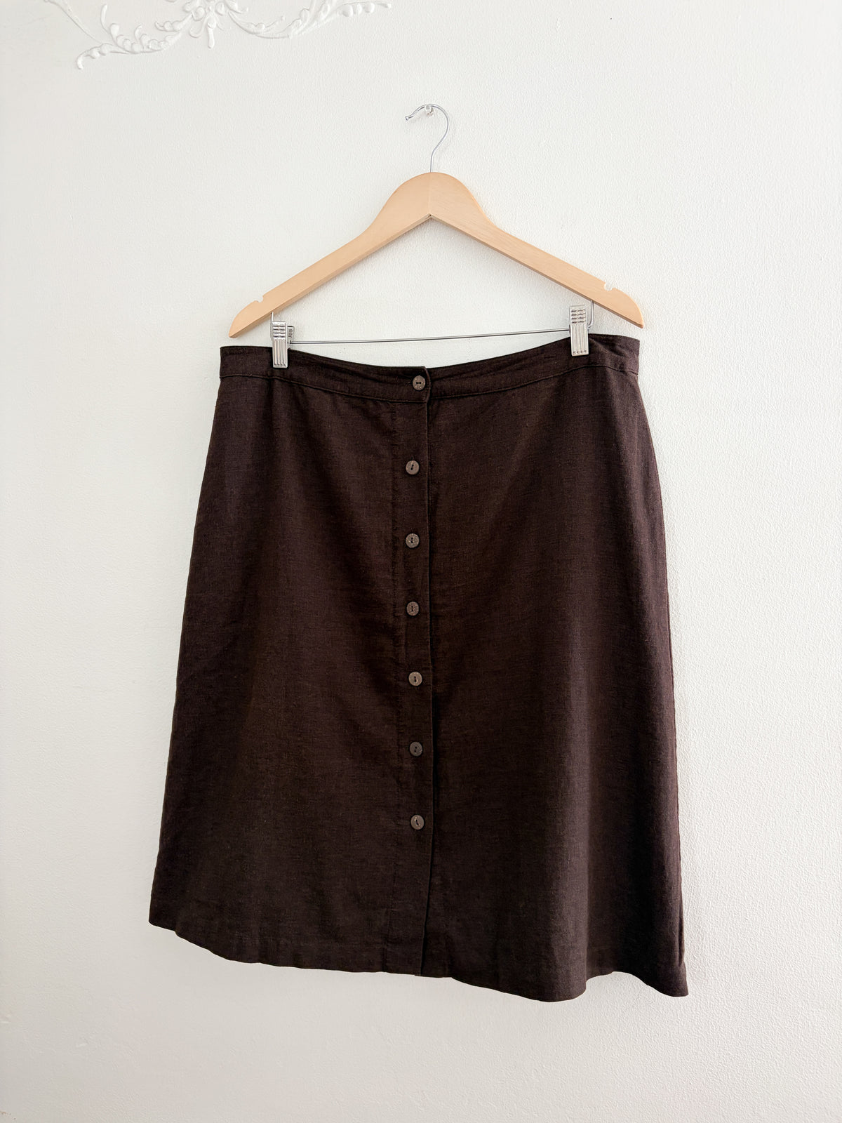 Vintage Brown Skirt (14)