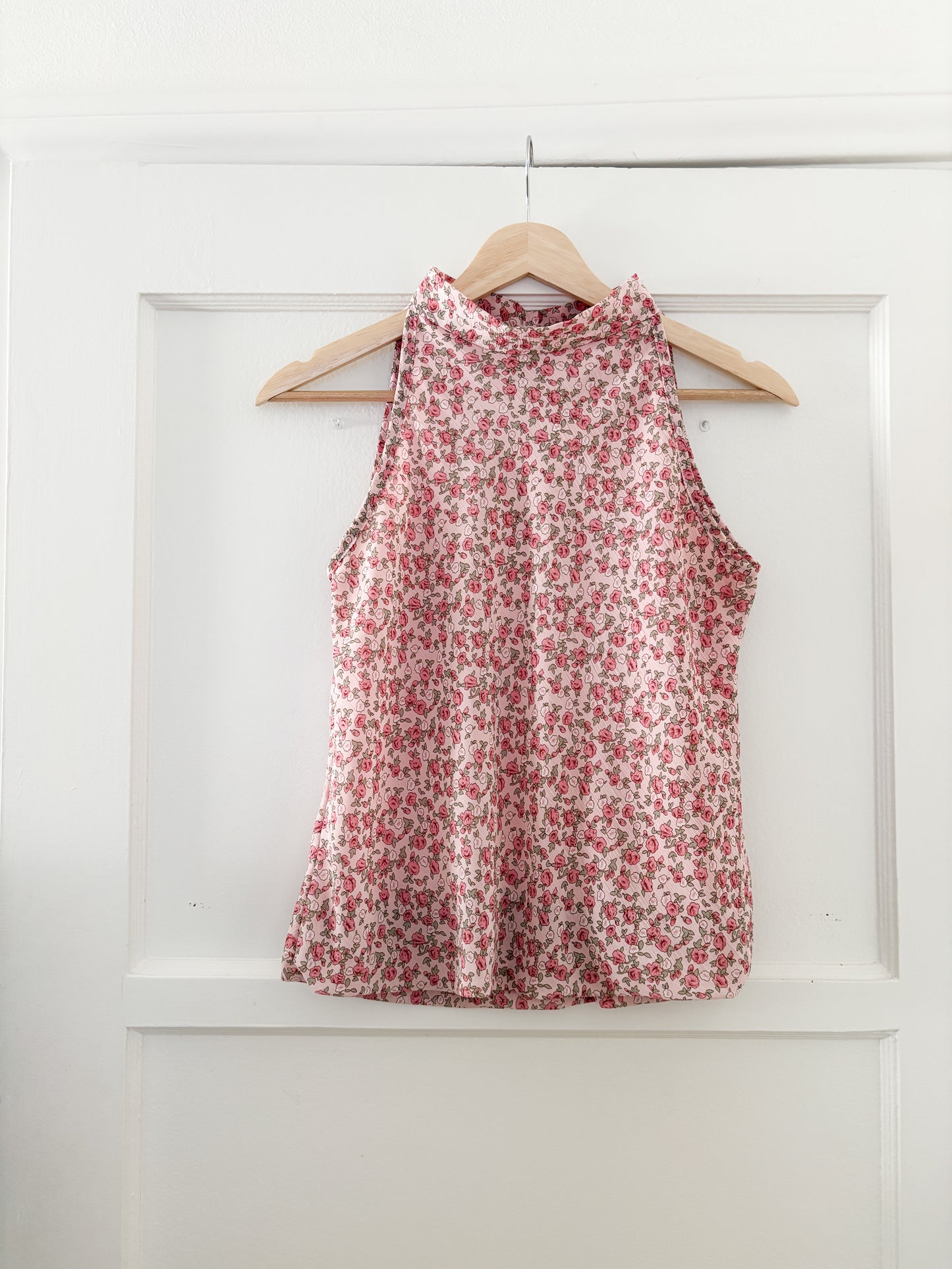 Vintage Floral Blouse (S/M)