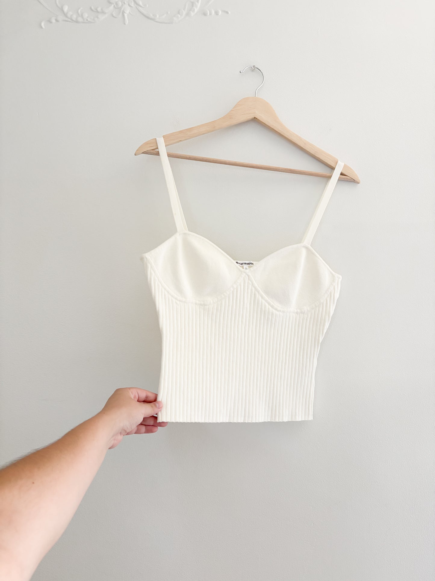 Reformation Ribbed Tank Top