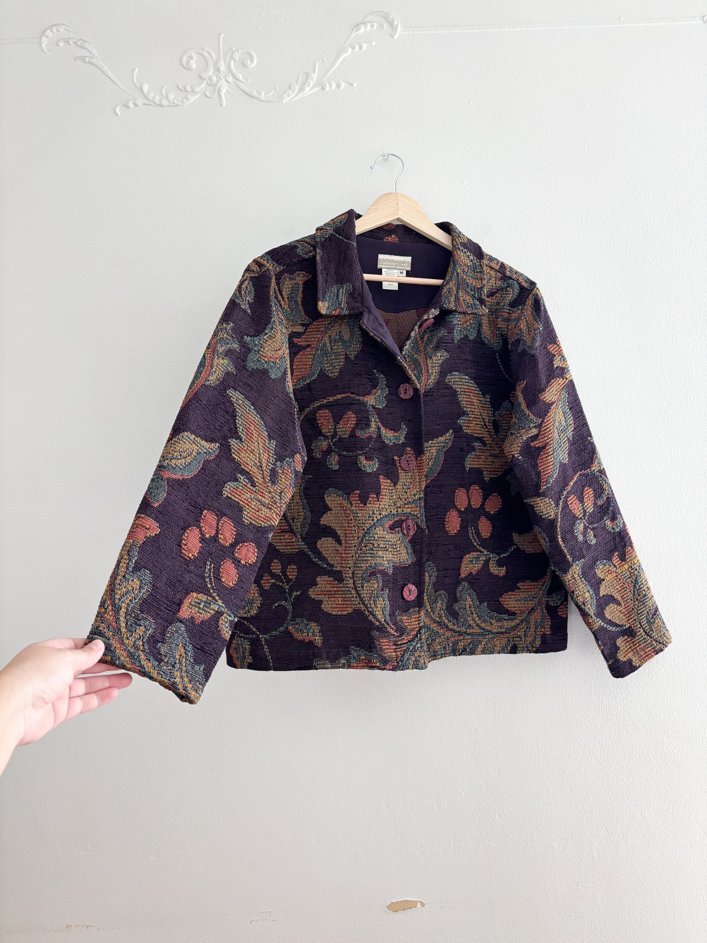 Vintage Tapestry Shacket (M)