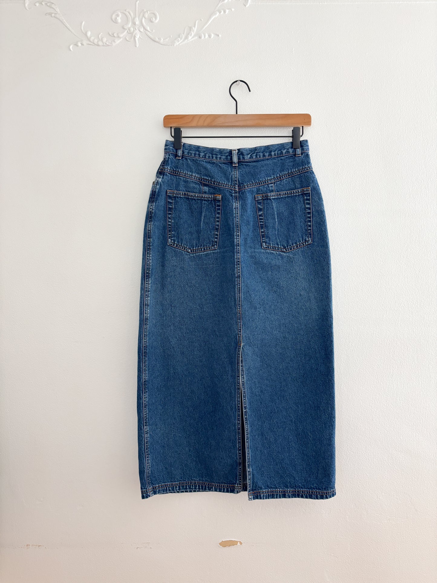 Vintage Denim Skirt (26/27”)