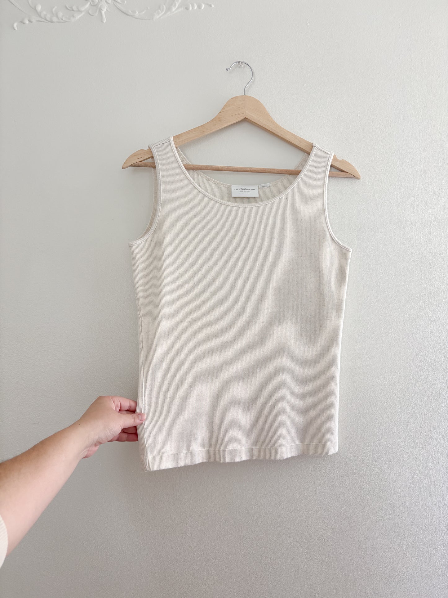 Liz Claiborne Ribbed tank (M/L)