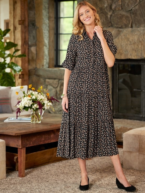 Ella Simone Floral Dress (S)