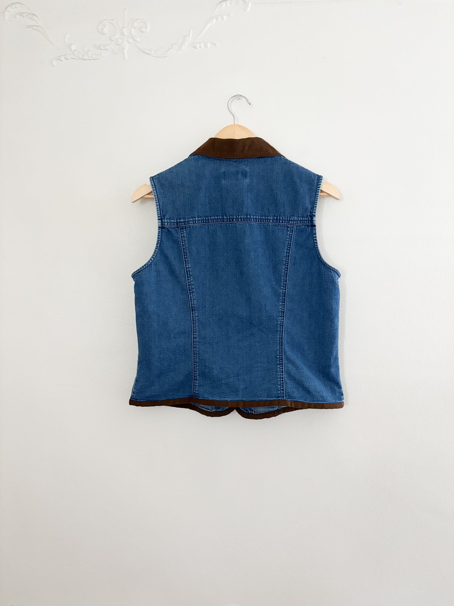 Vintage Talbots Denim Button Up (S)