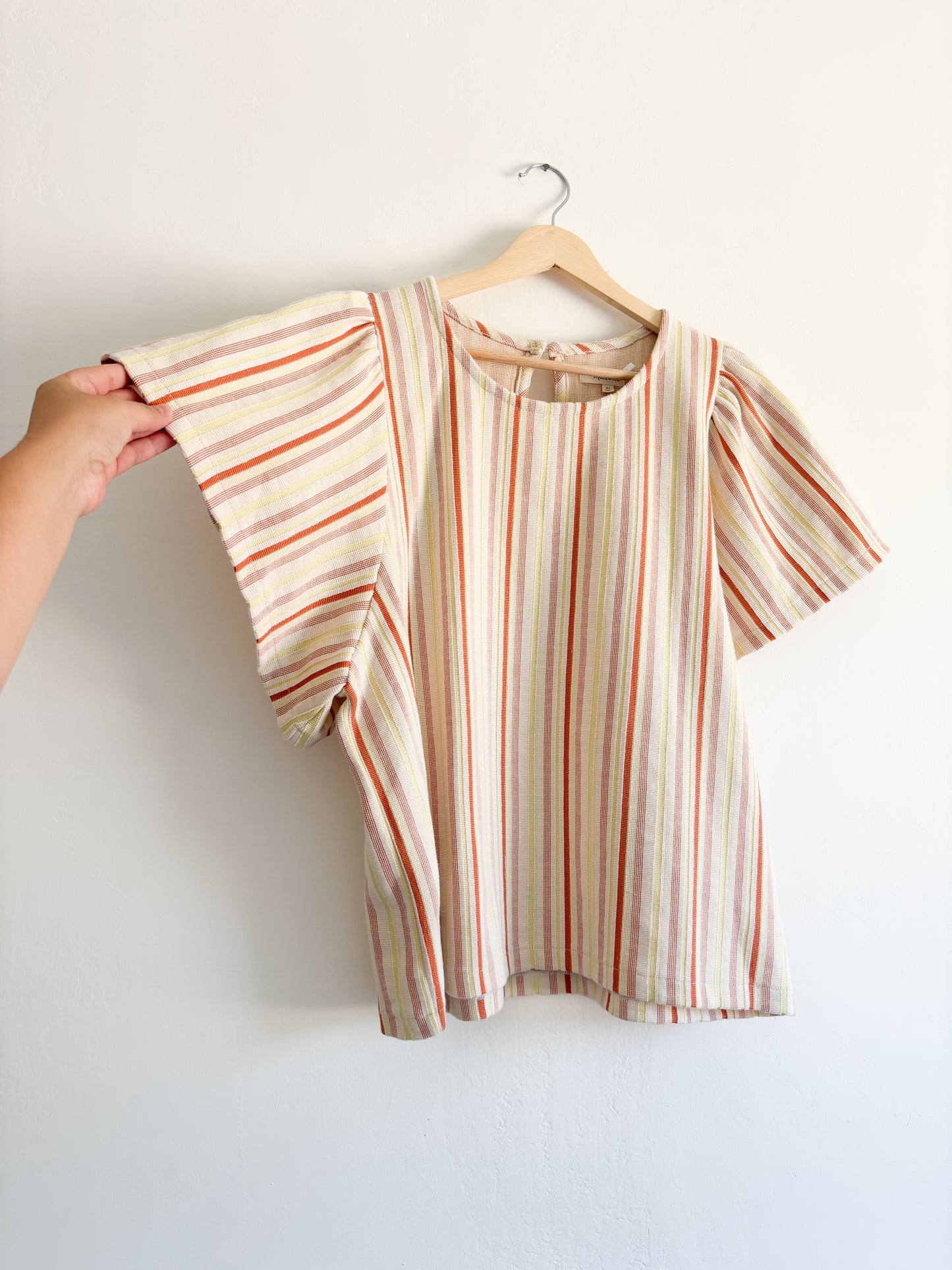 Madewell Striped Blouse (XL)