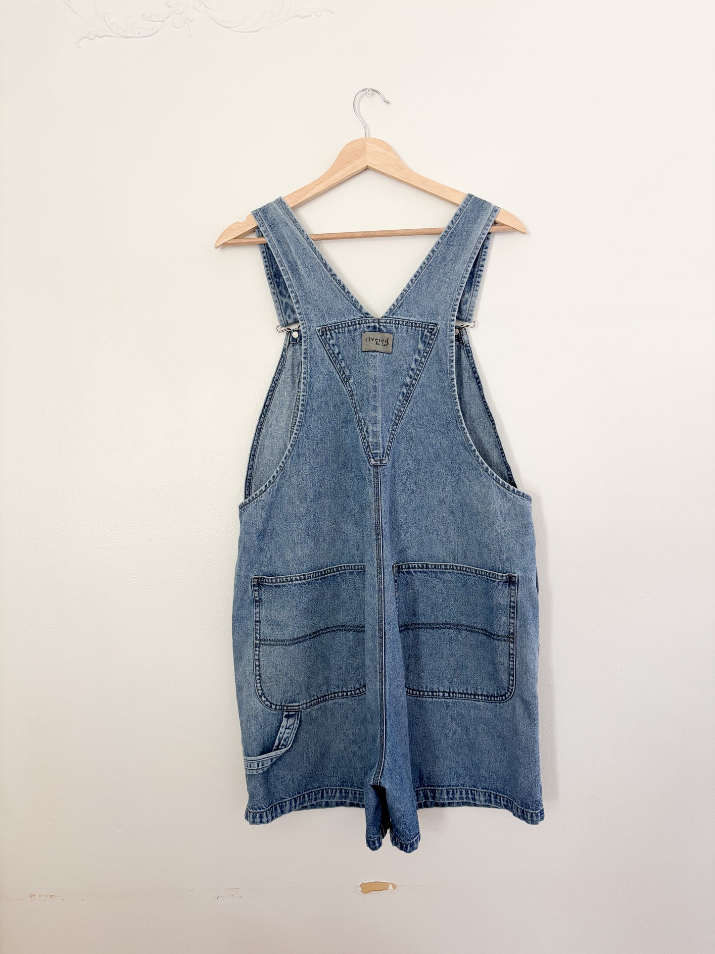 Vintage Riveted by Lee Denim Overalls (M/L)