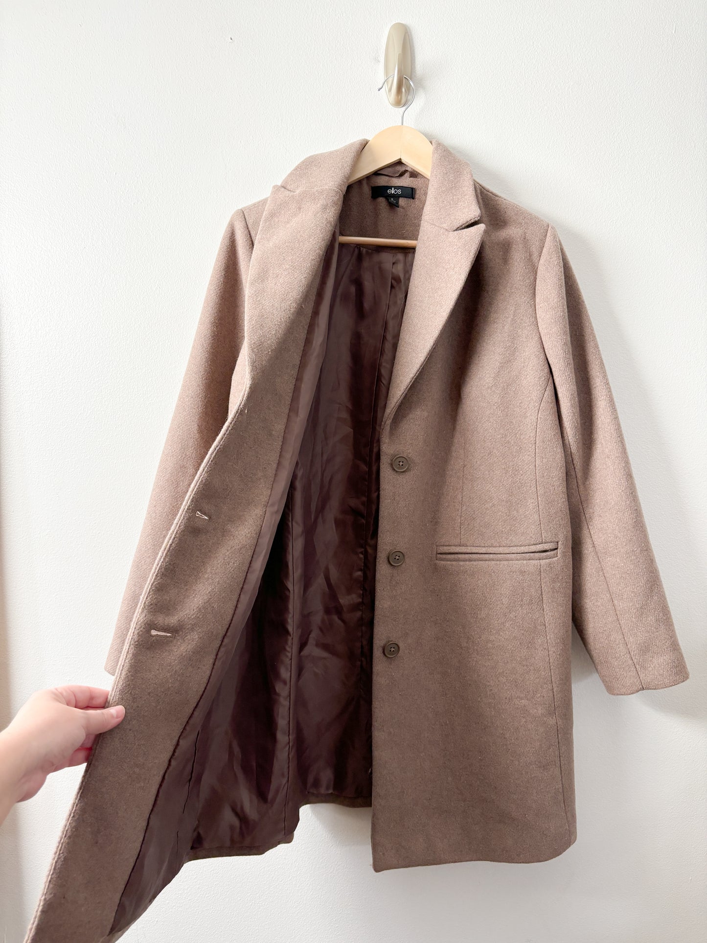 Ellos Brown Coat (M/L)