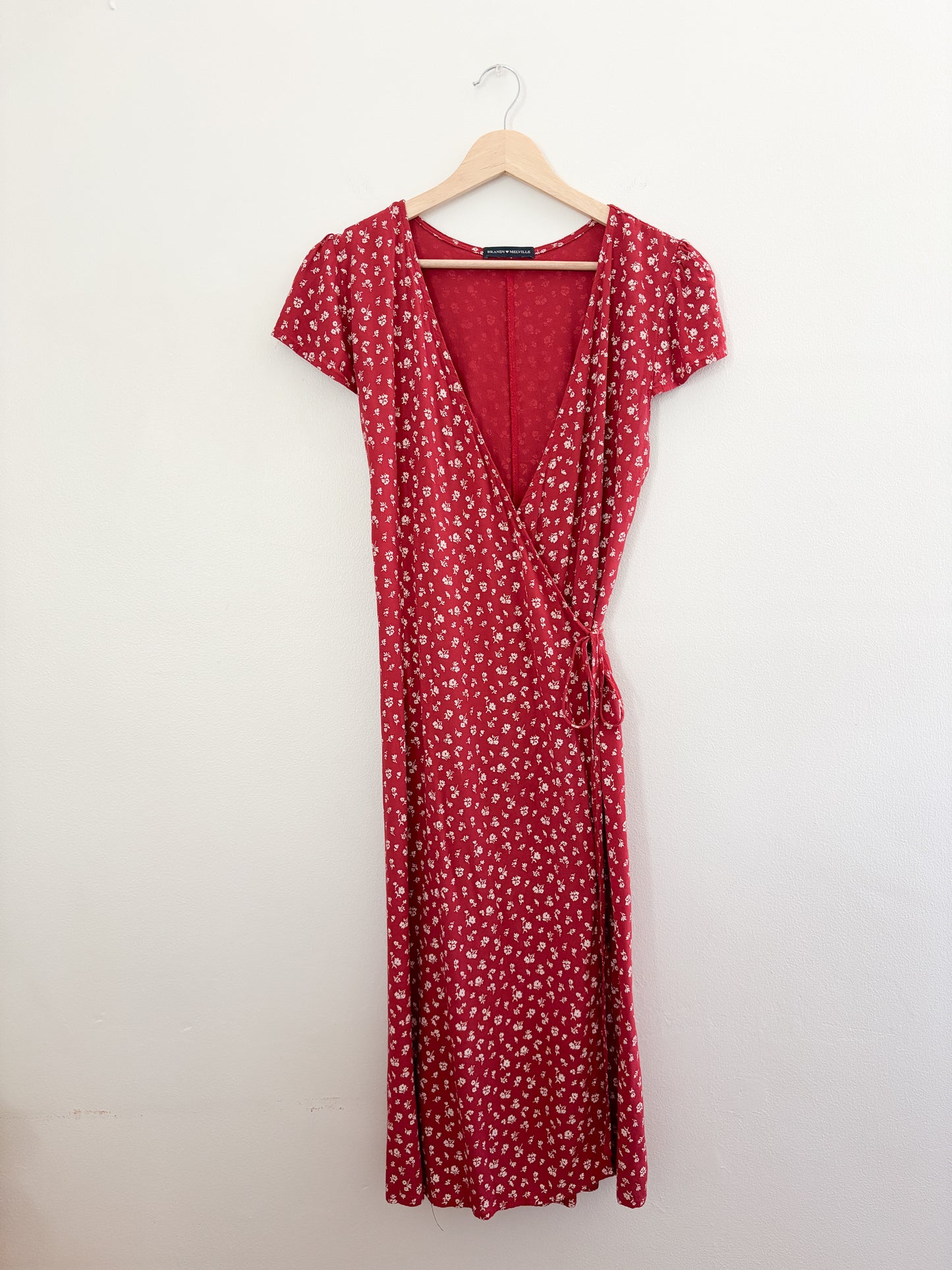 Brandy Mellville Floral Wrap dress (S/M)