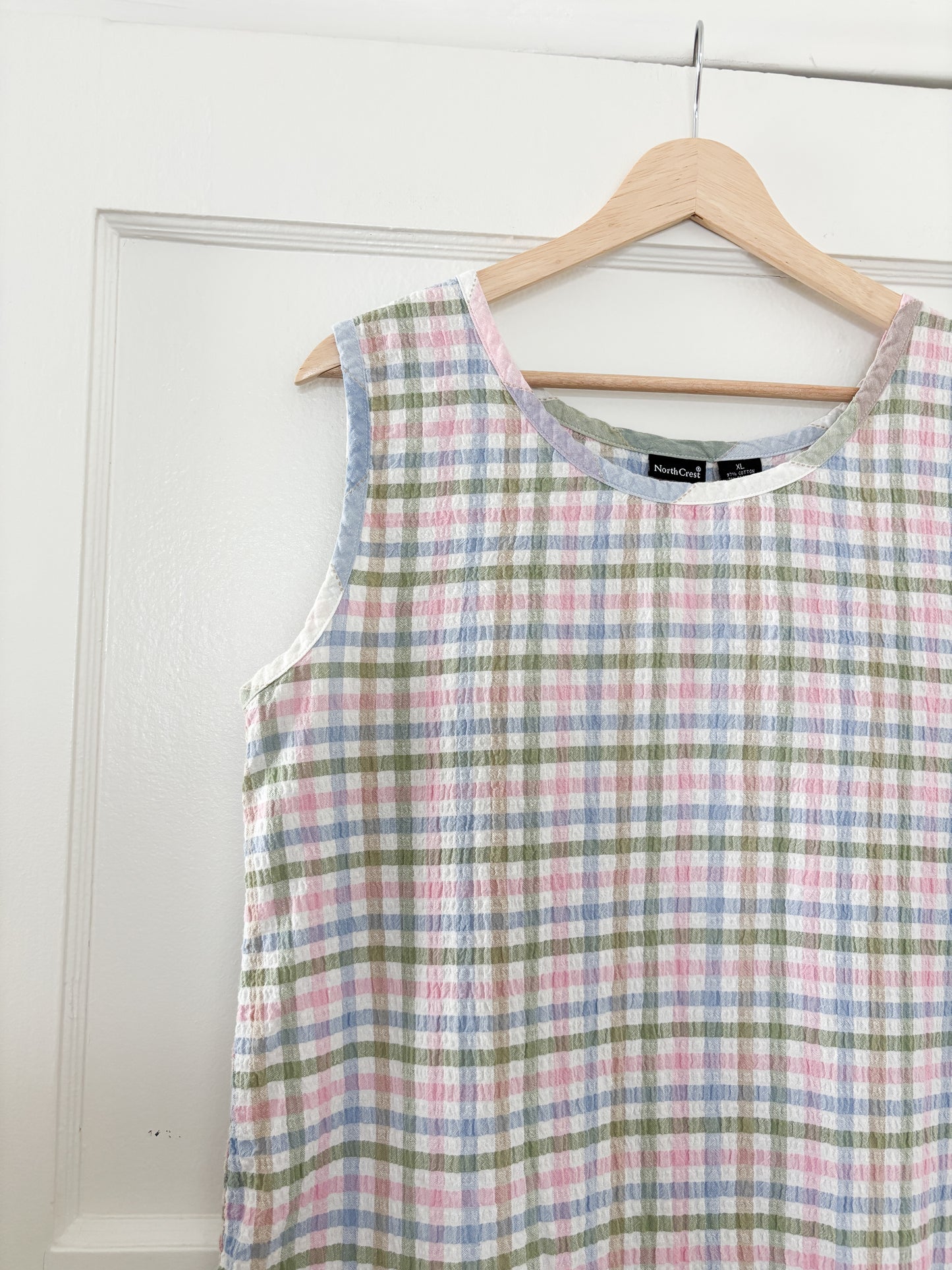 Vintage Gingham Tank (M/L)