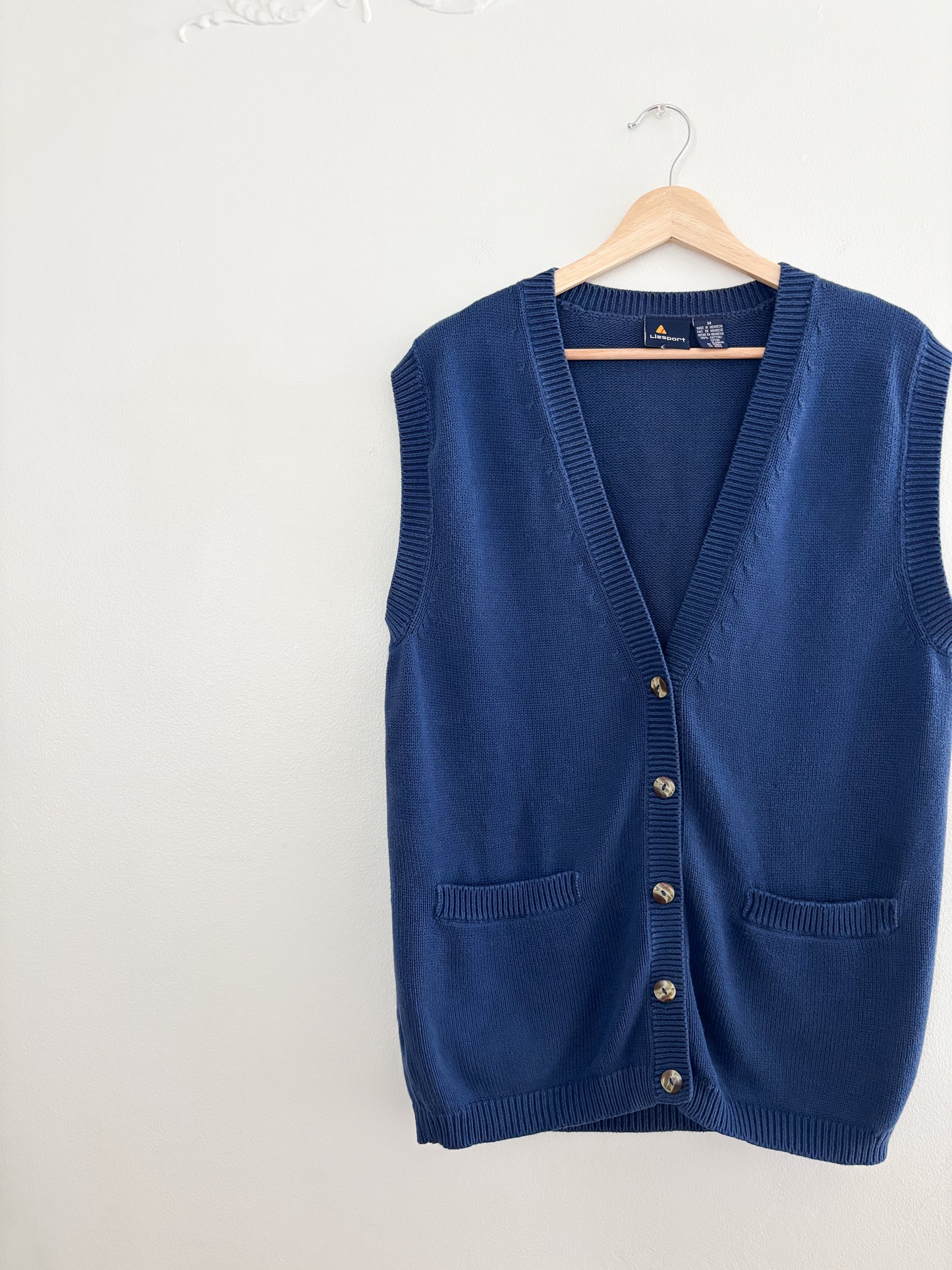 Vintage Liz Claiborne Sweater Vest (M)