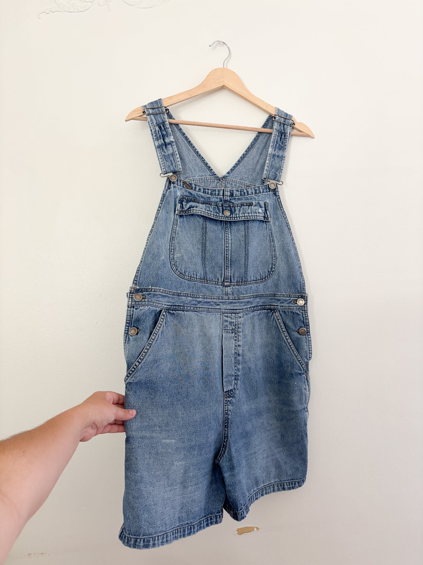 Vintage Riveted by Lee Denim Overalls (M/L)