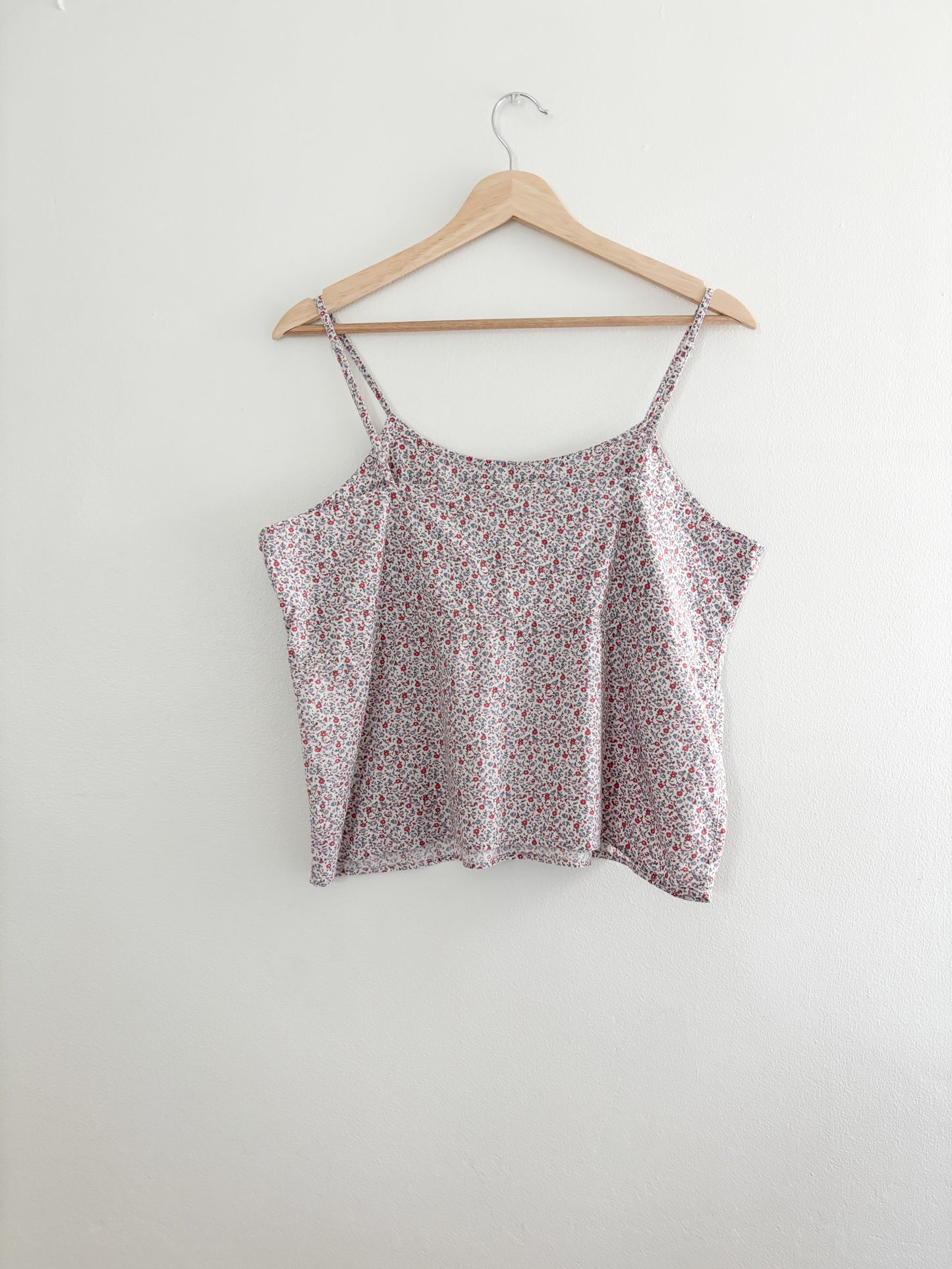 Vintage floral tank top (M/L)