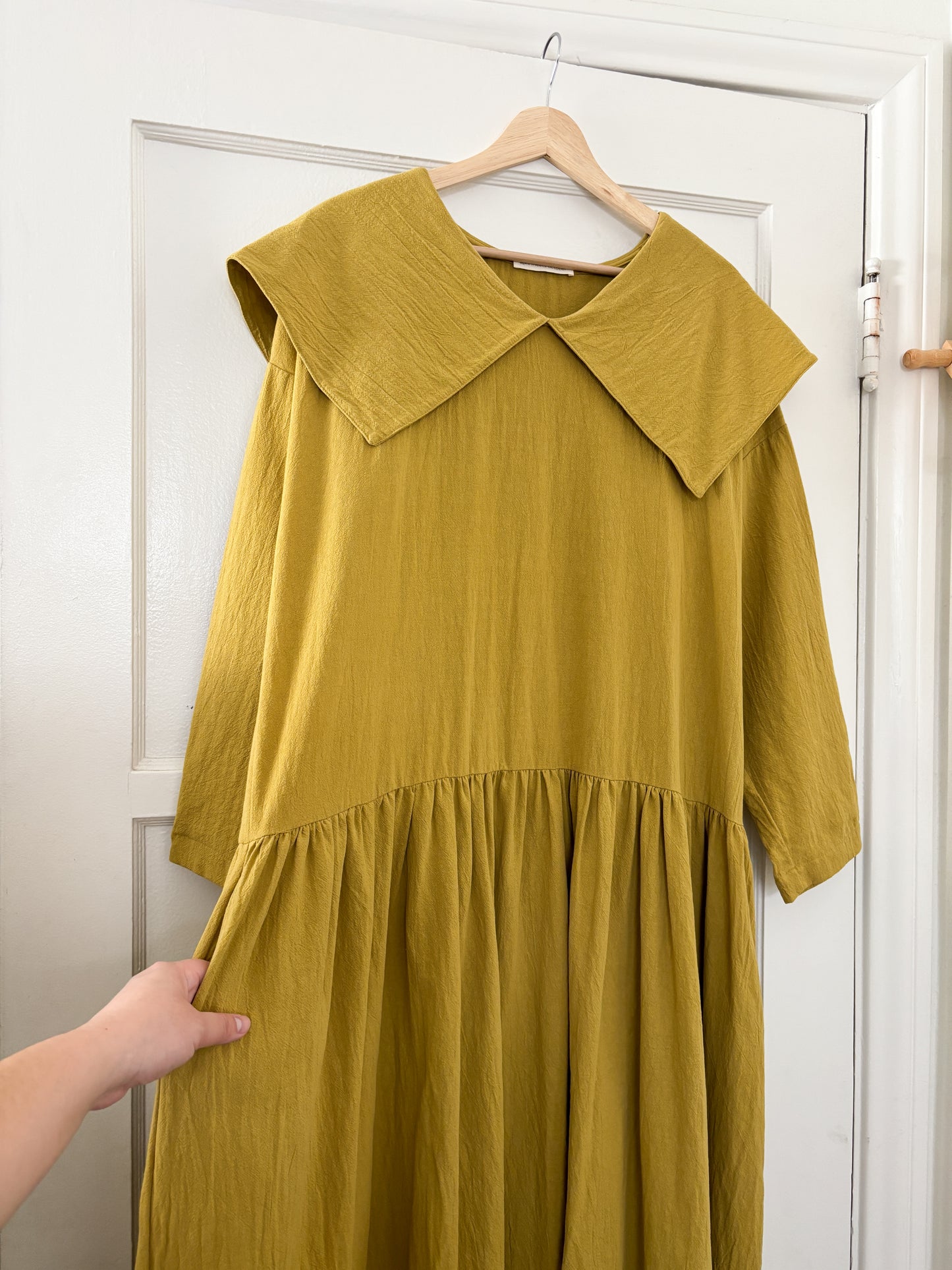 April Meets October Collared Dress (OS)