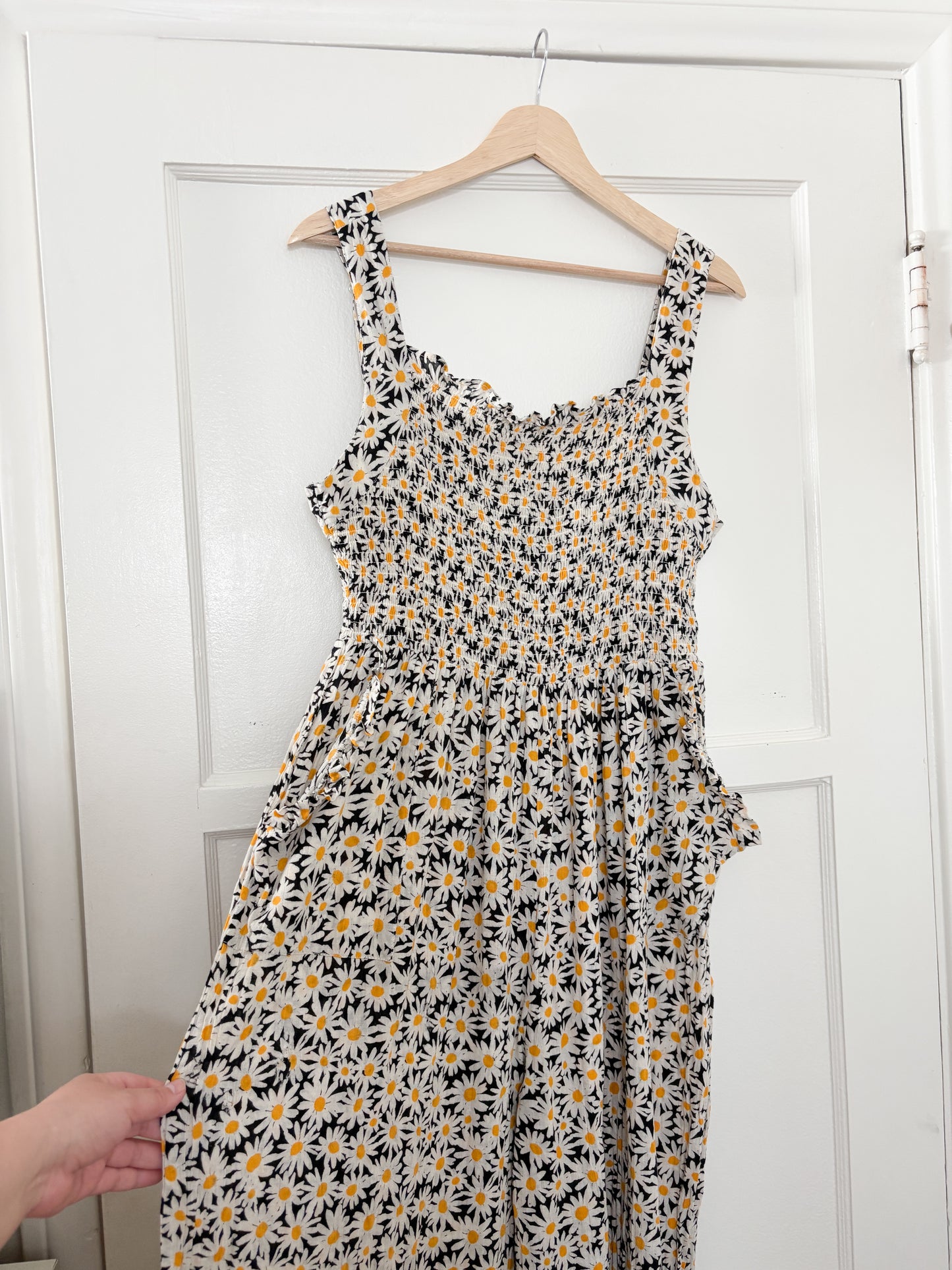 Asos Daisy Smocked Jumpsuit (M/L)
