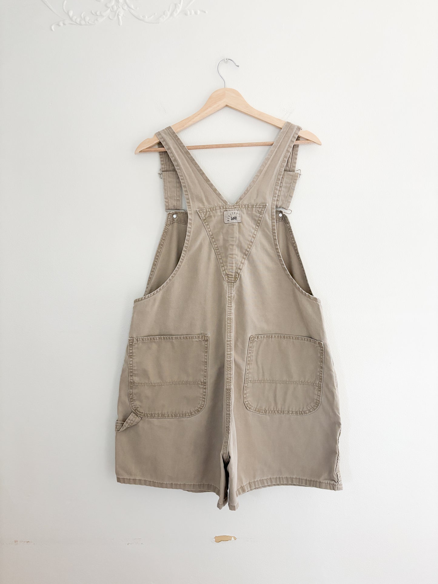 Vintage Riveted By Lee Khaki Shortalls