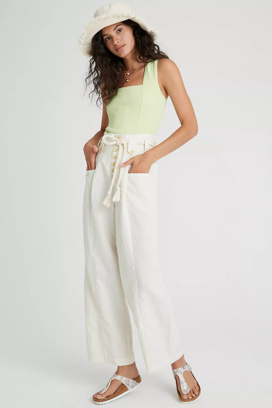 Anthropologie Maeve Sammie Striped Paperbag Pants (2)