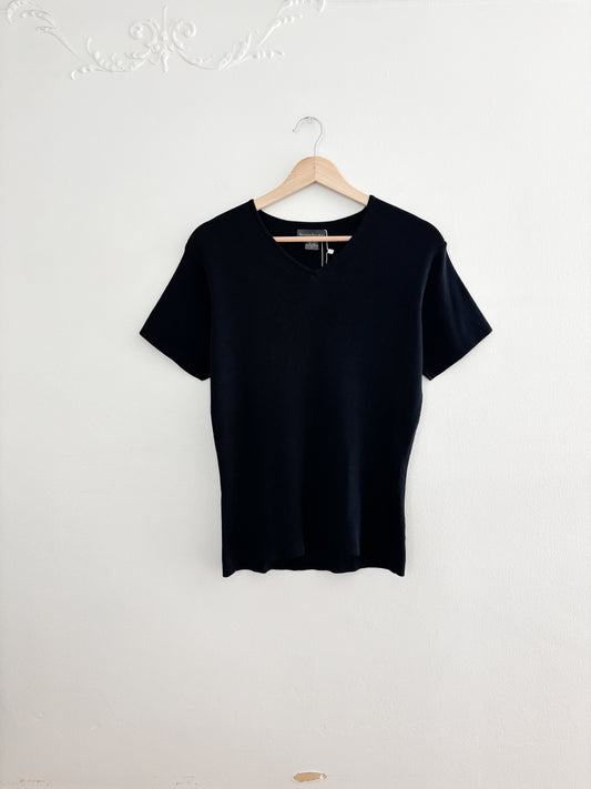 Banana Republic Silk V Neck (L)