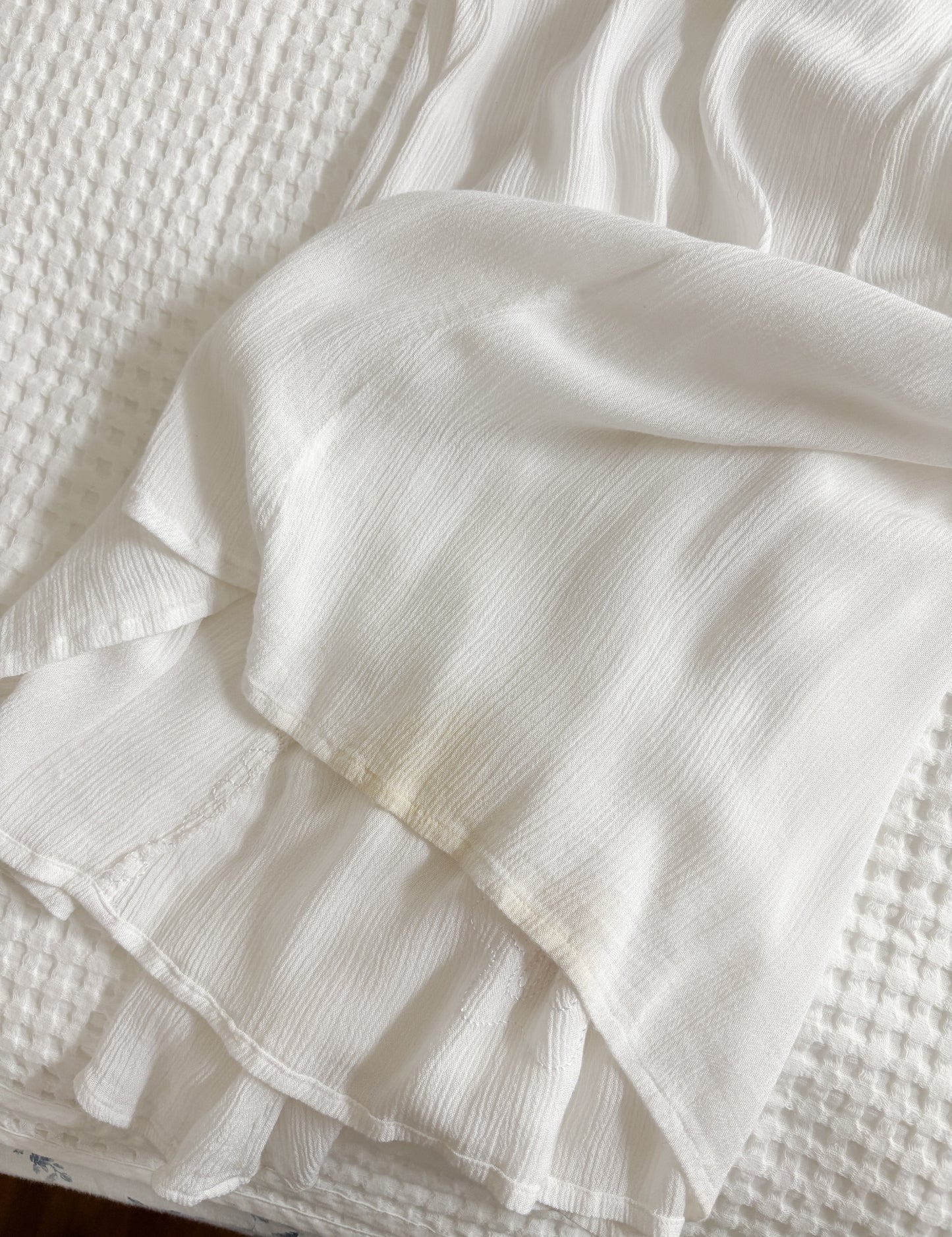 Vintage Floral Embroidered Skirt