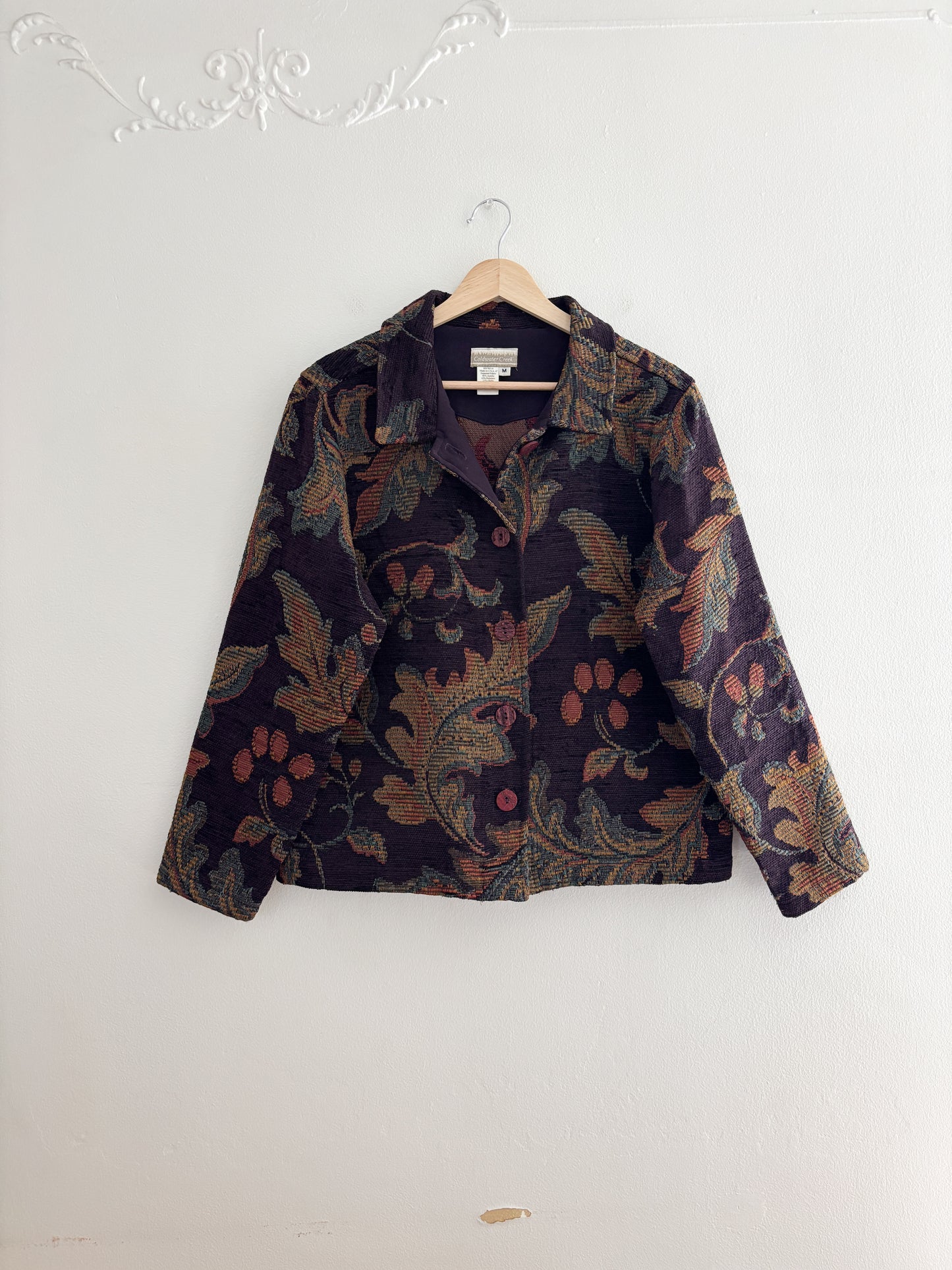 Vintage Tapestry Shacket (M)