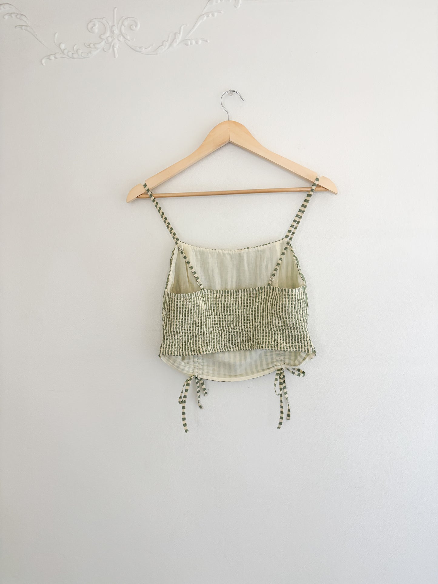 Urban Outfitters Striped Green Tank Top (M)