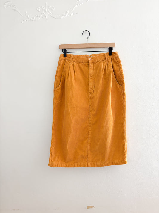 Vintage Corduroy Skirt (28”)